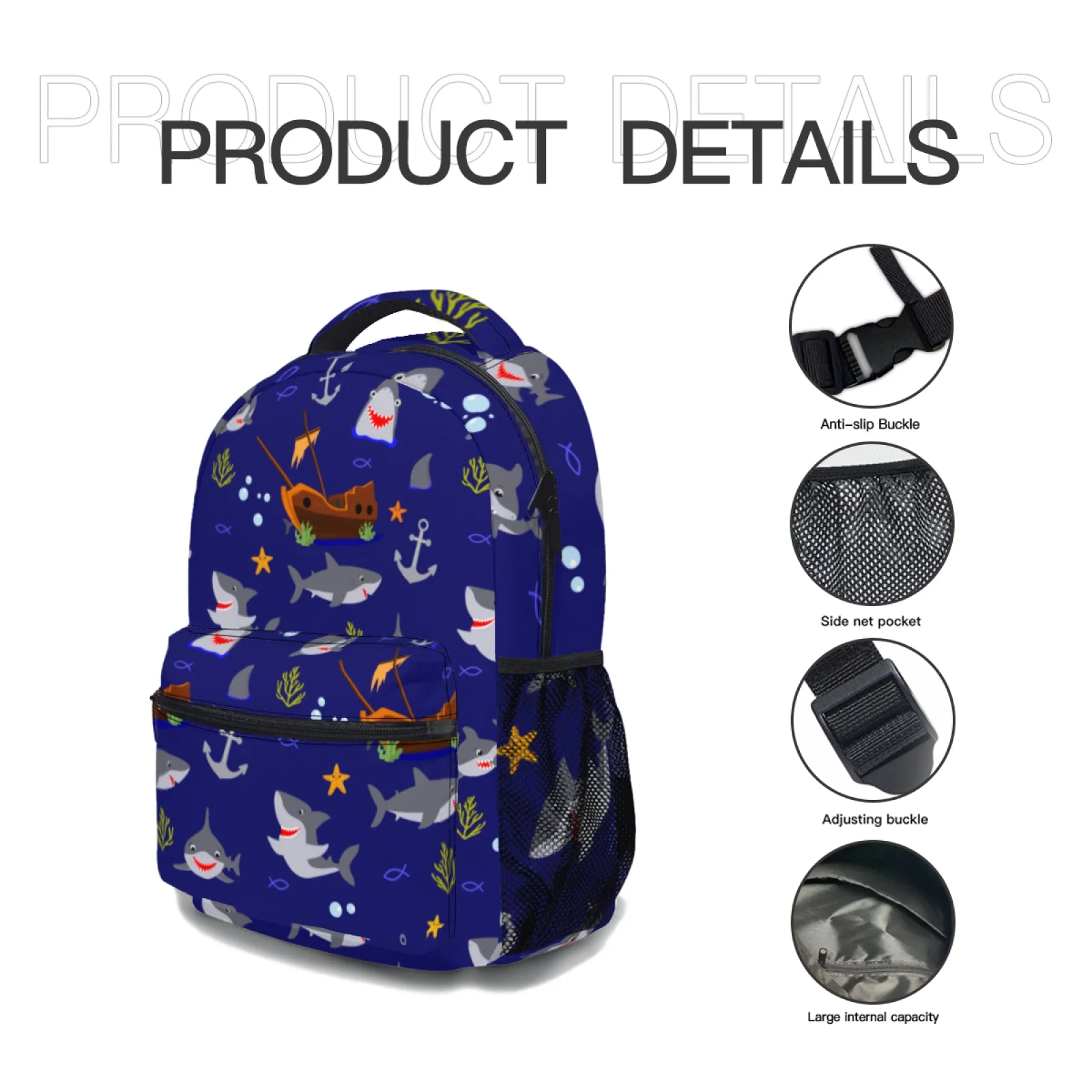 Shark Attack Backpack Bundle - Image 5