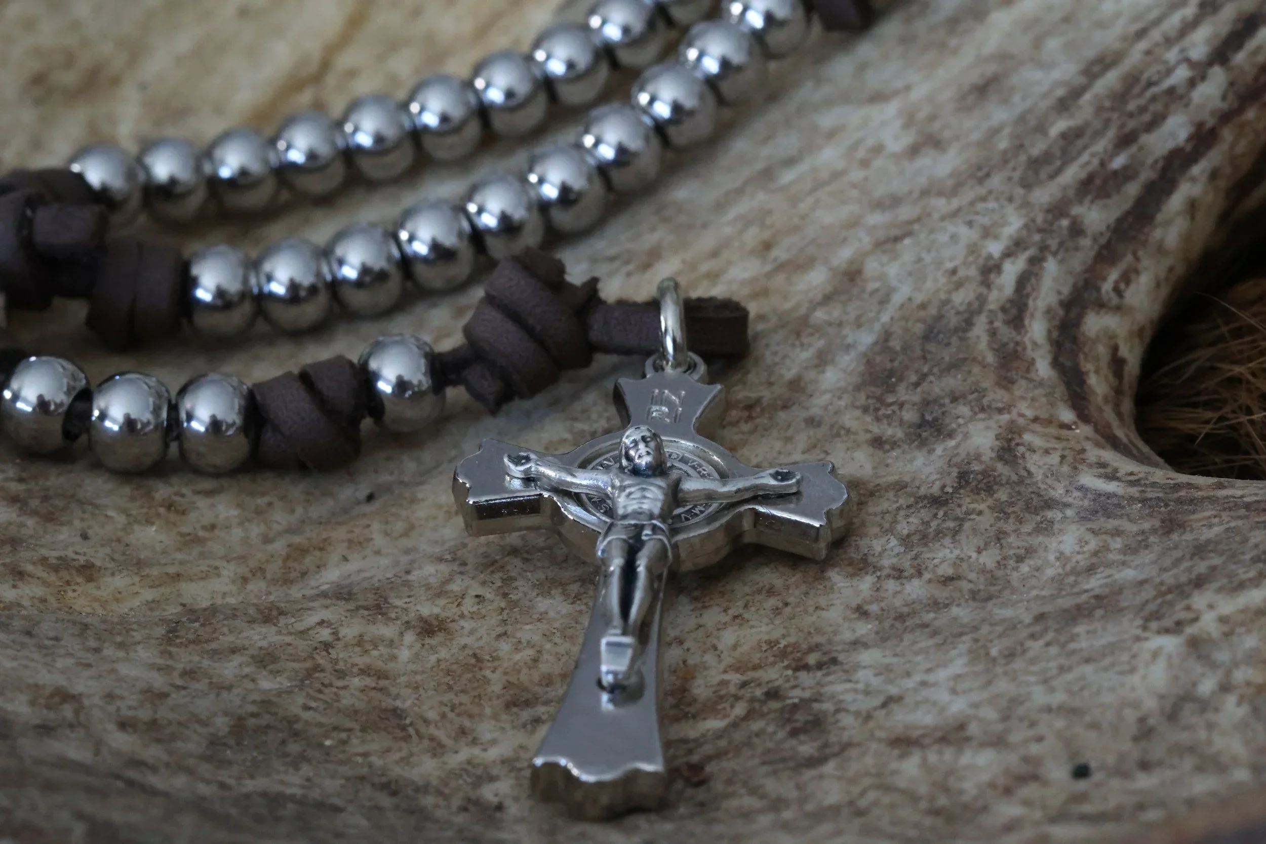 Silver Fox Rosary - Image 4