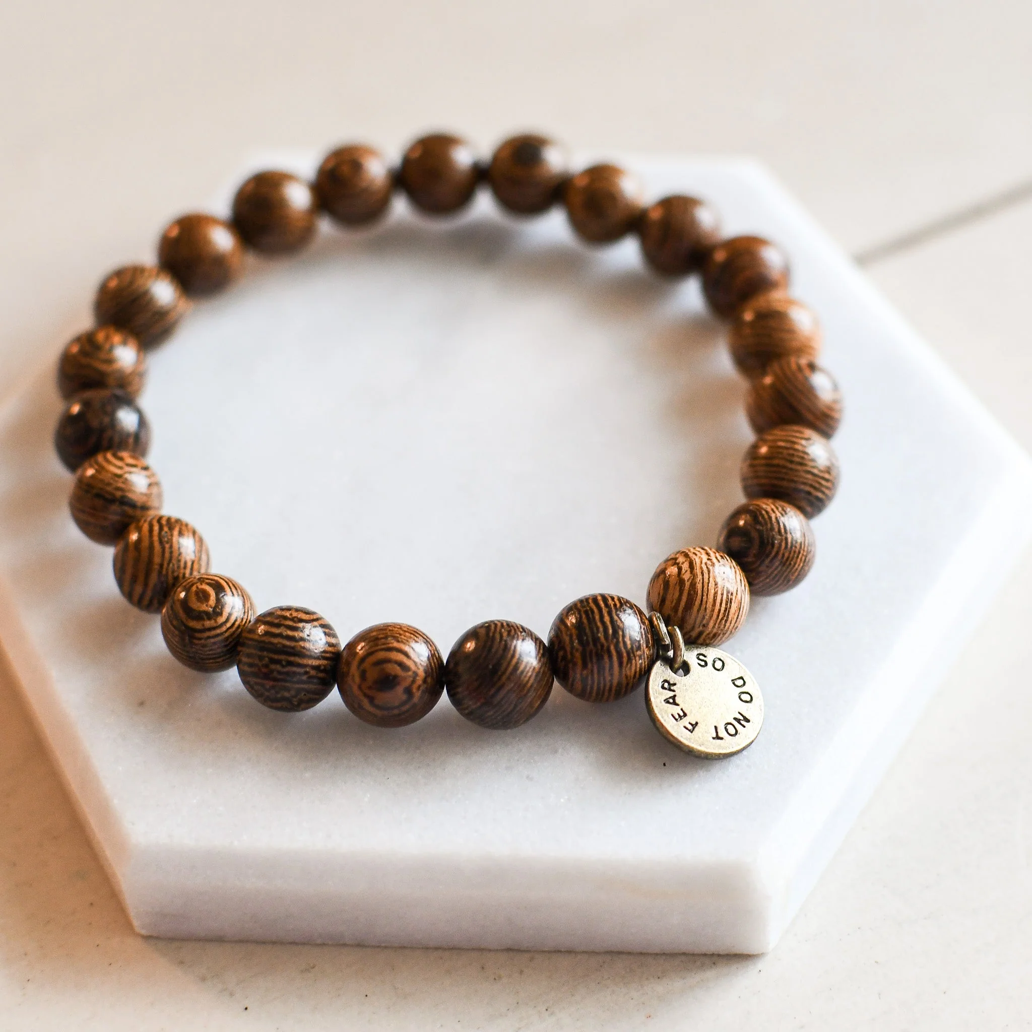 So Do Not Fear Wooden Bracelet - Image 2