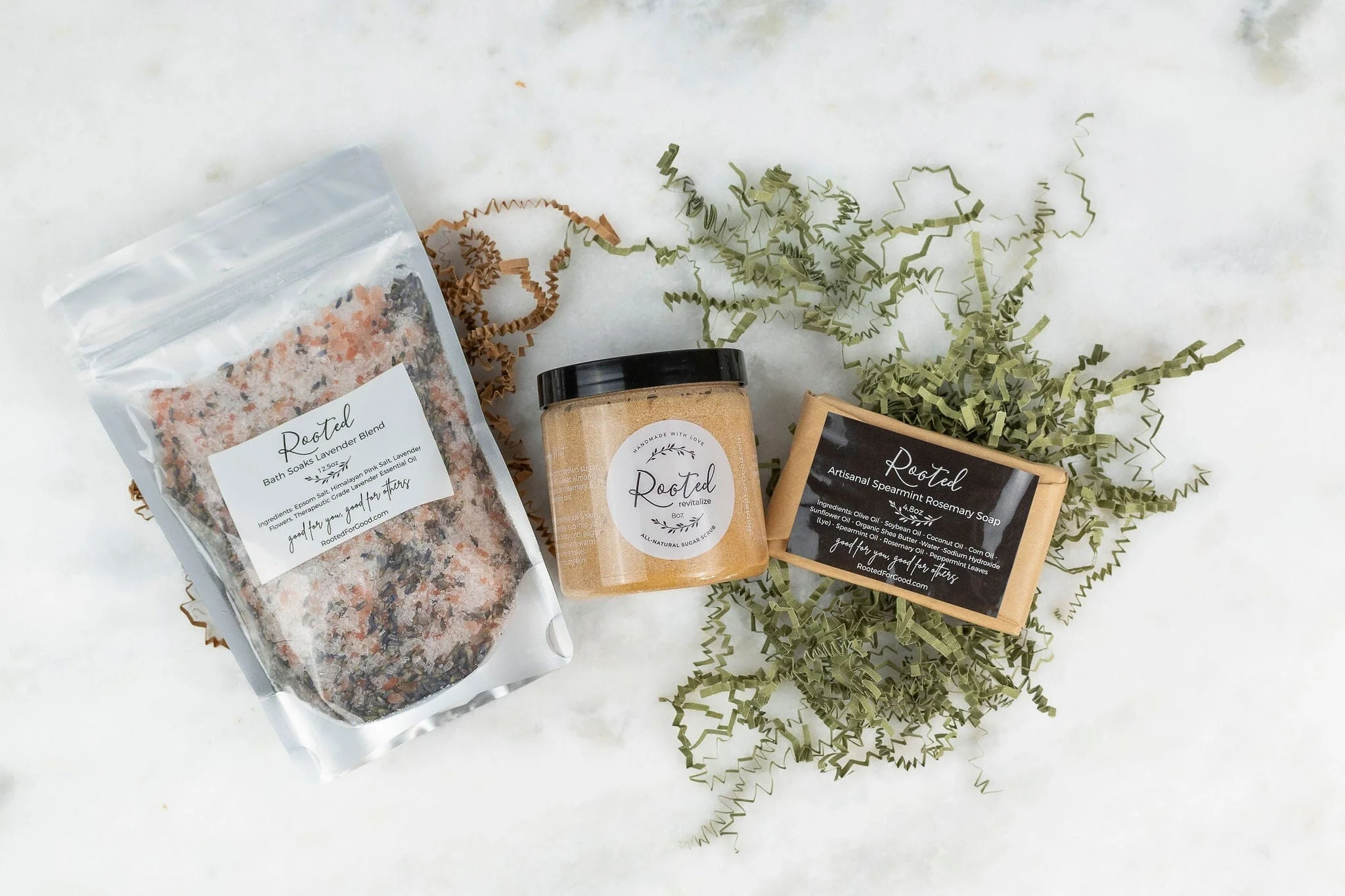 Soak, Scrub & Soap Gift Set - Image 3