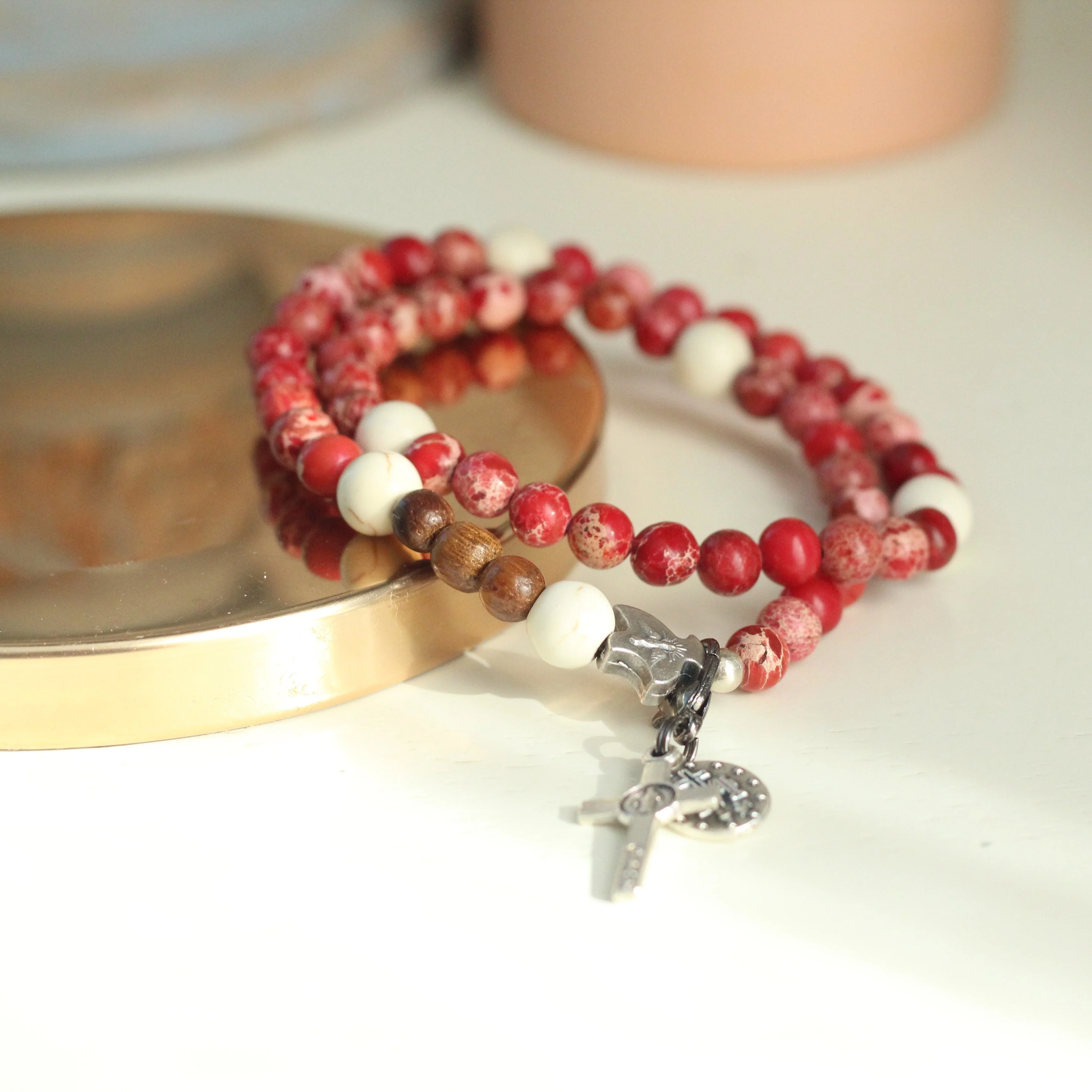 Spirit | Stretch & Wrap Rosary Bracelet | Small & Medium - Image 5