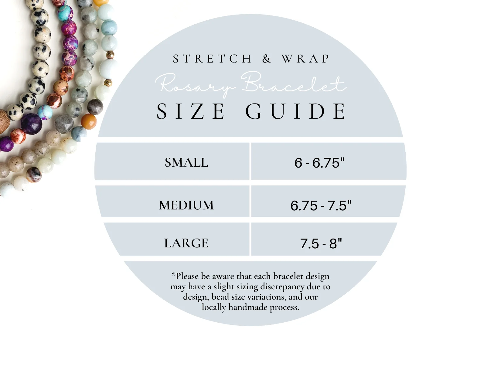 Spirit | Stretch & Wrap Rosary Bracelet | Small & Medium - Image 6