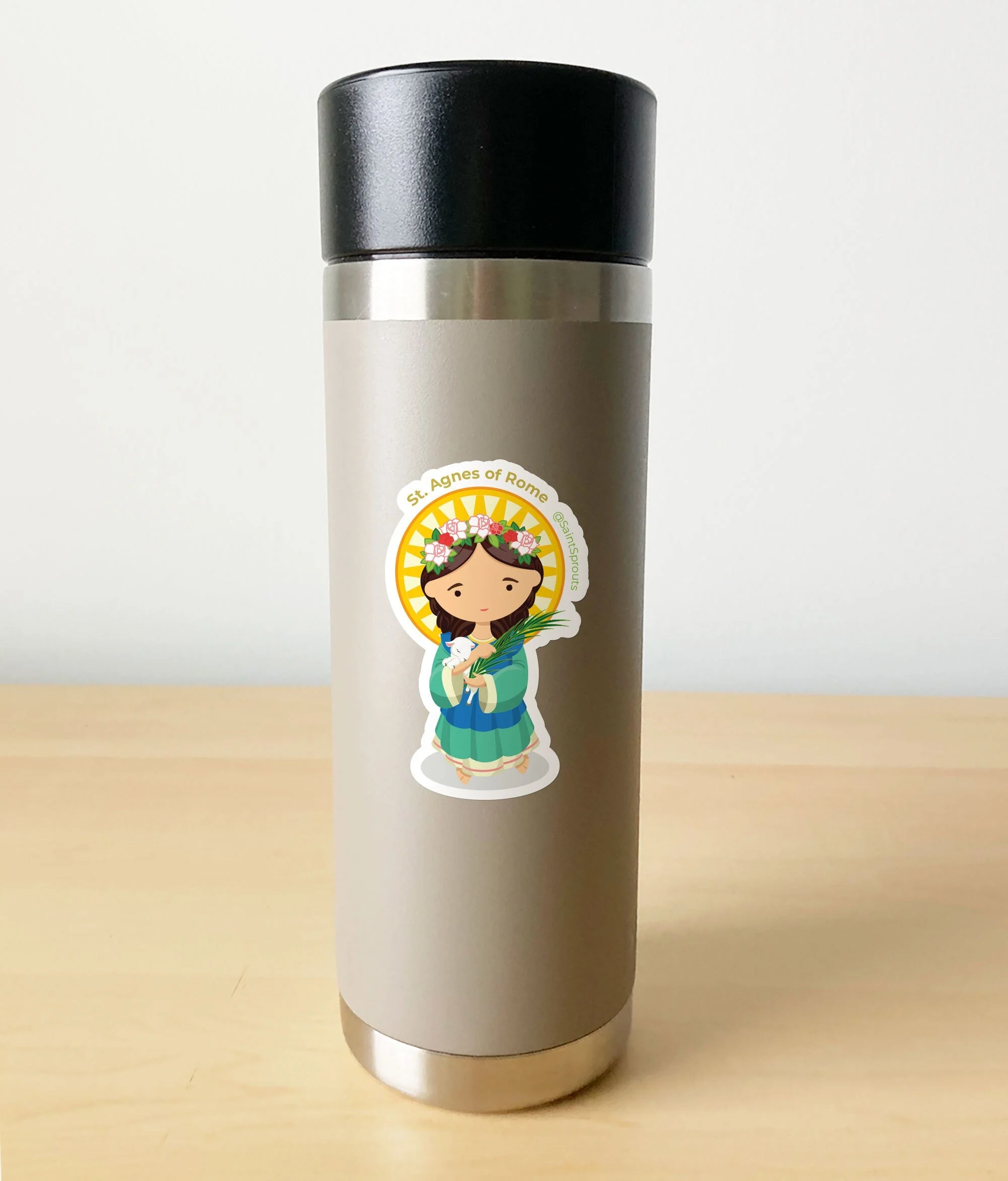 St. Agnes Sticker - Image 3
