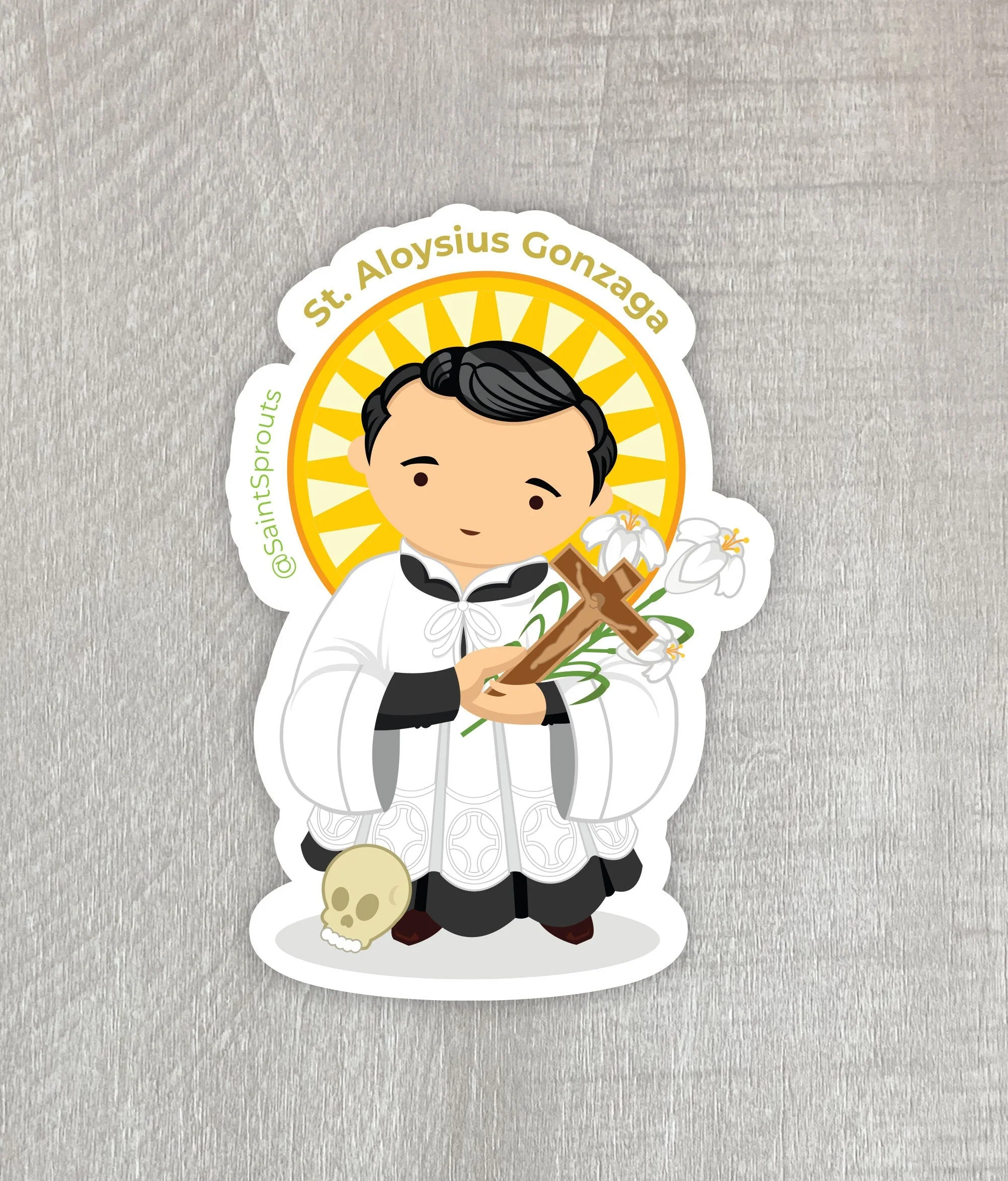 St. Aloysius Gonzaga Magnet - Image 3