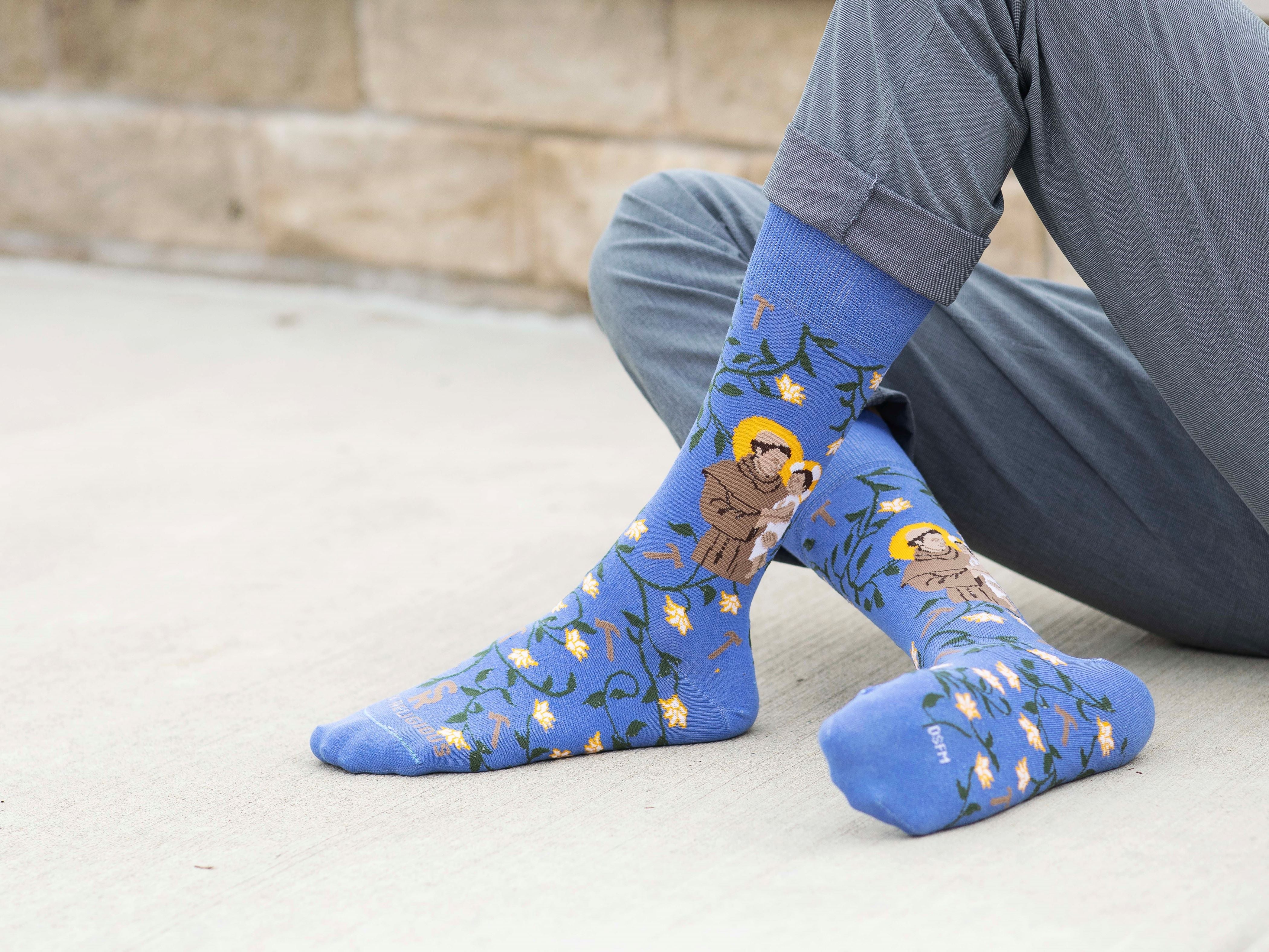 St. Anthony Adult Socks - Image 3