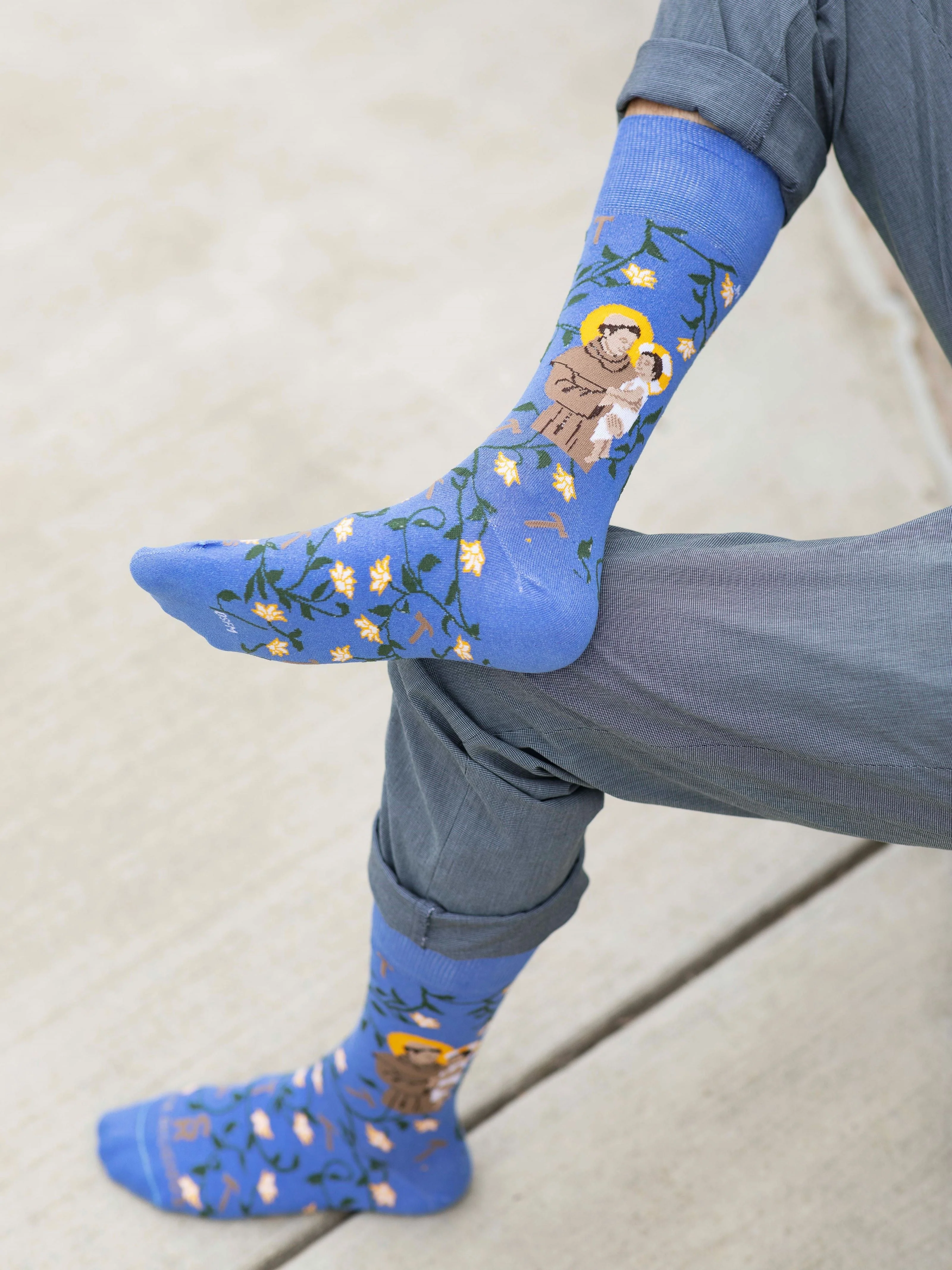 St. Anthony Adult Socks - Image 4