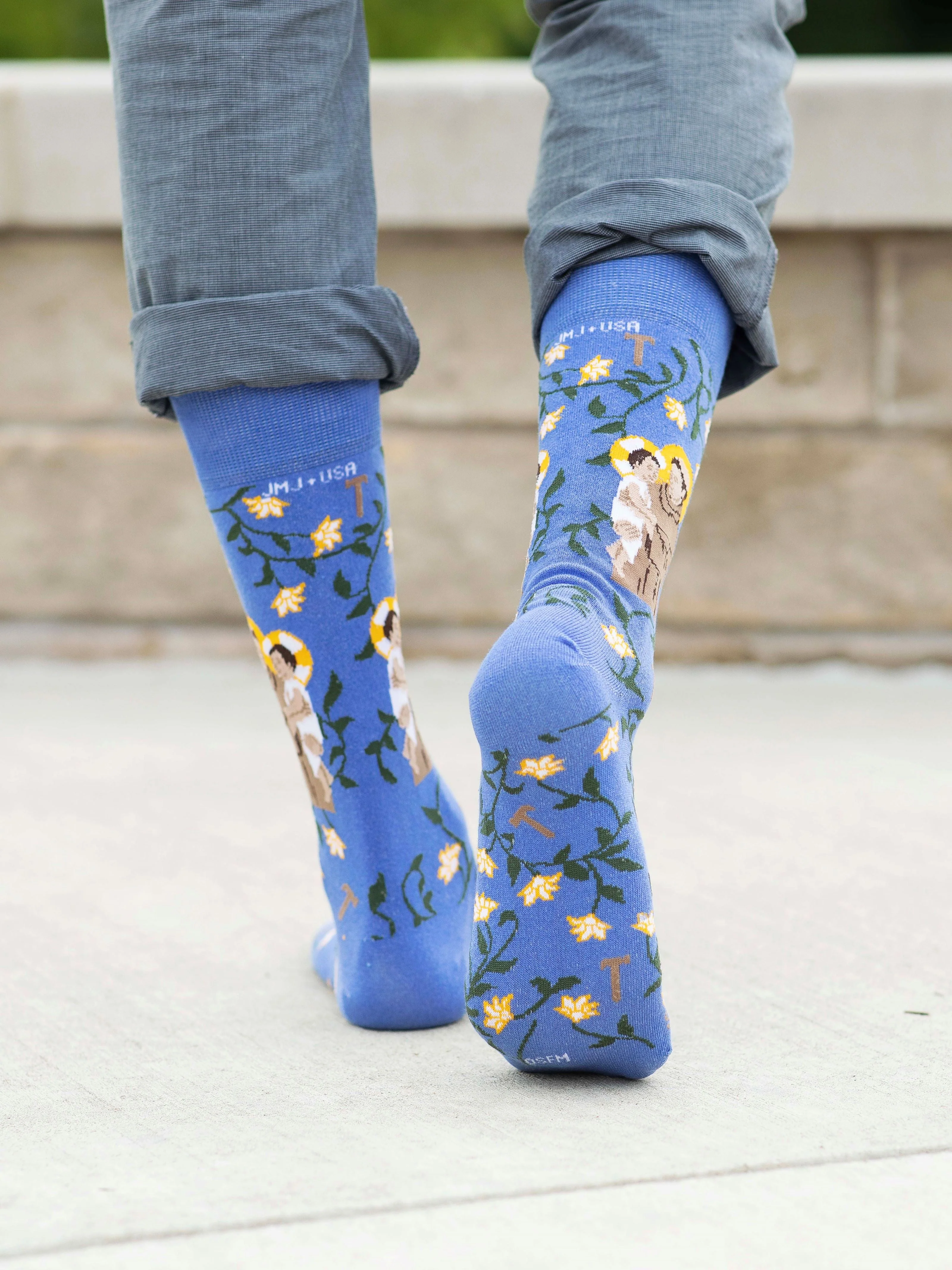 St. Anthony Adult Socks - Image 5