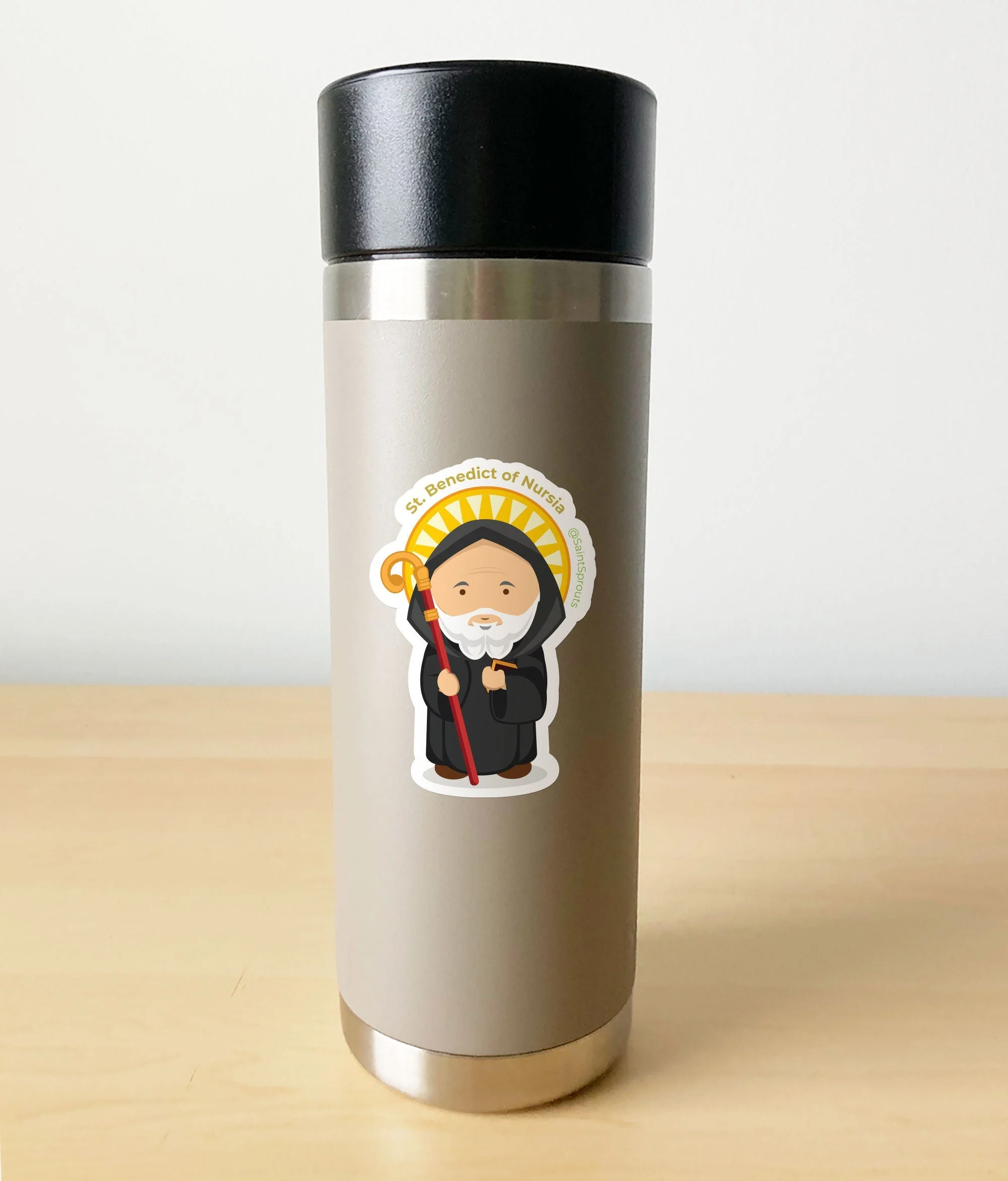 St. Benedict Sticker - Image 3