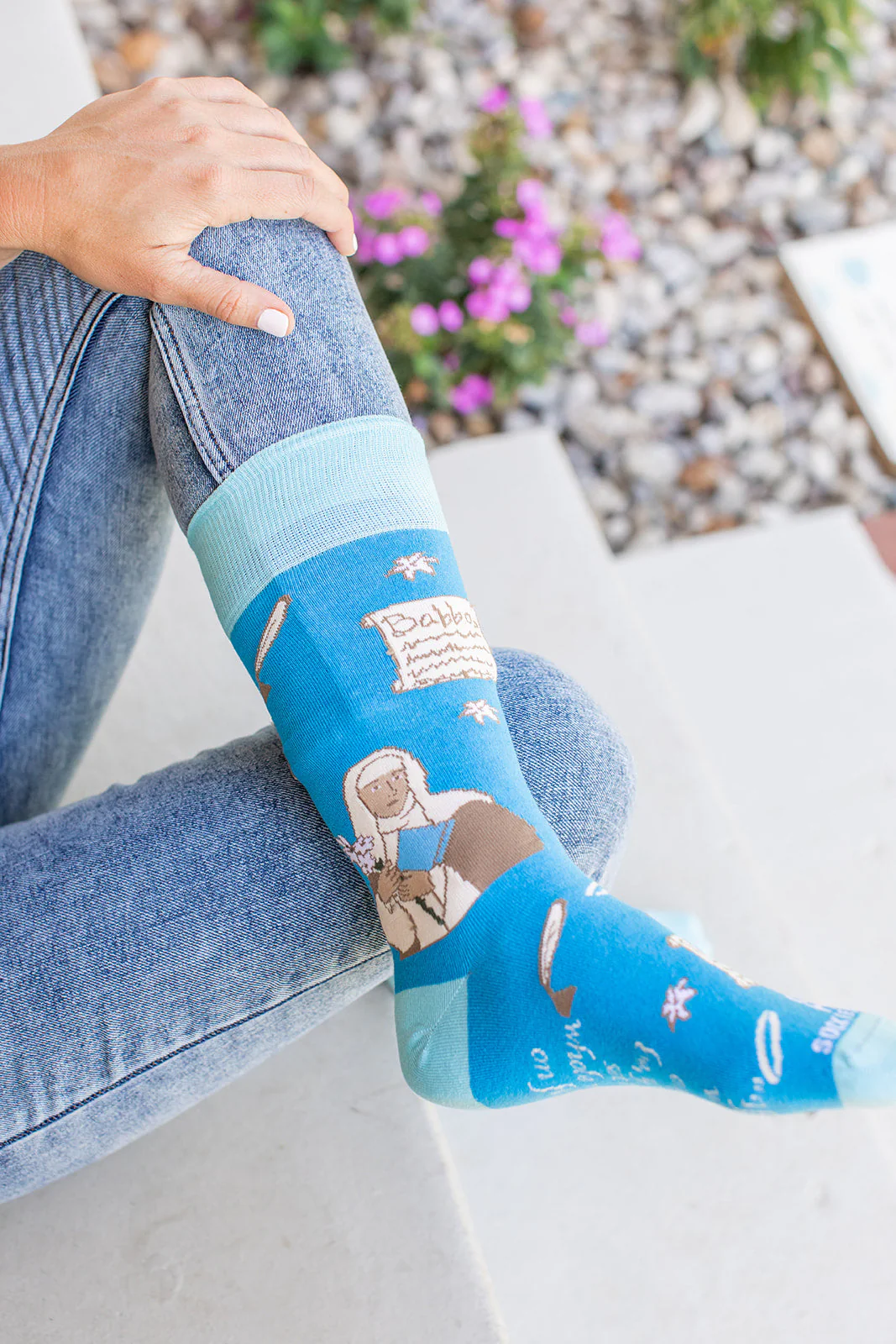 St. Catherine of Siena Adult Socks - Image 2