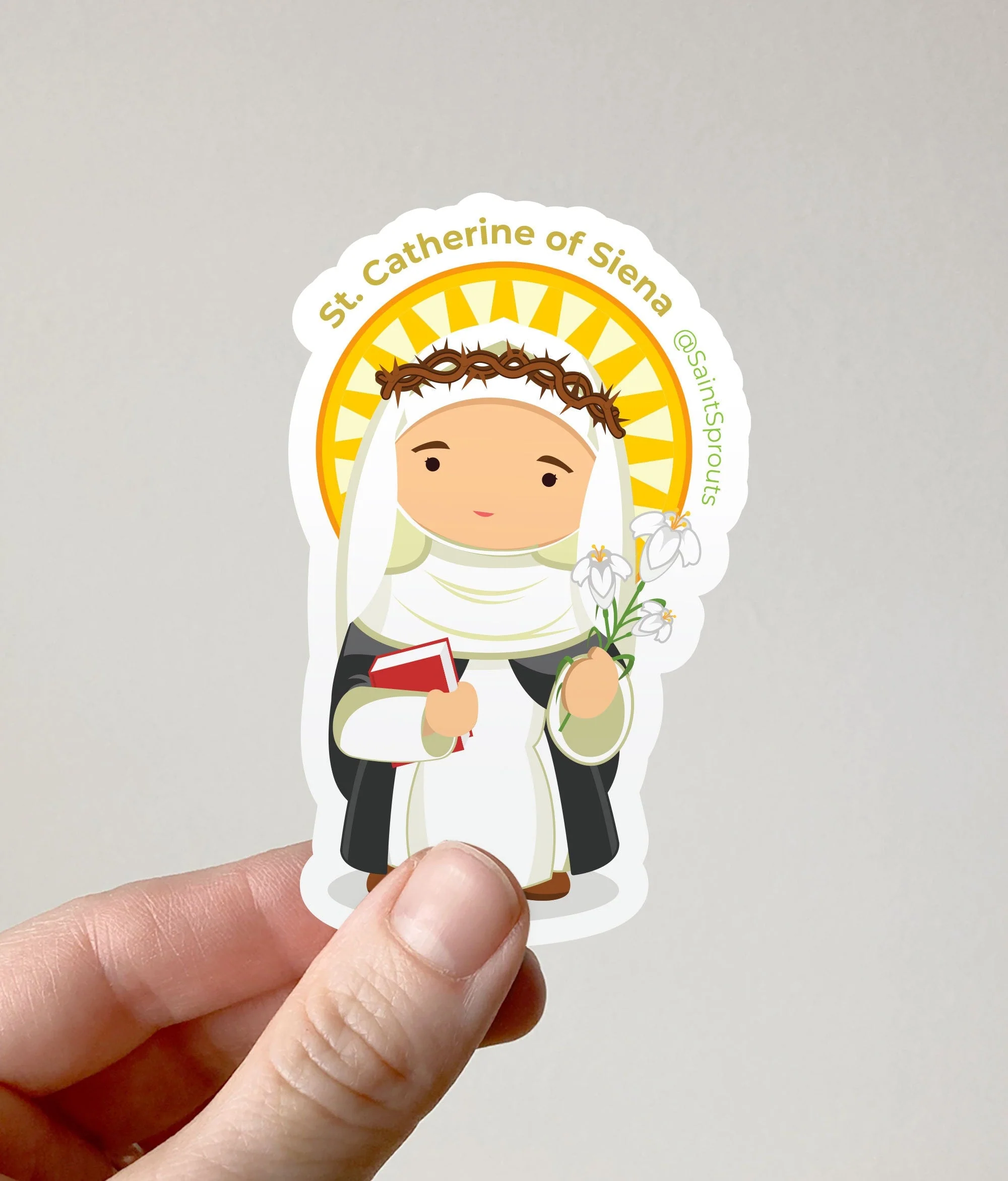 St. Catherine of Siena Magnet - Image 2