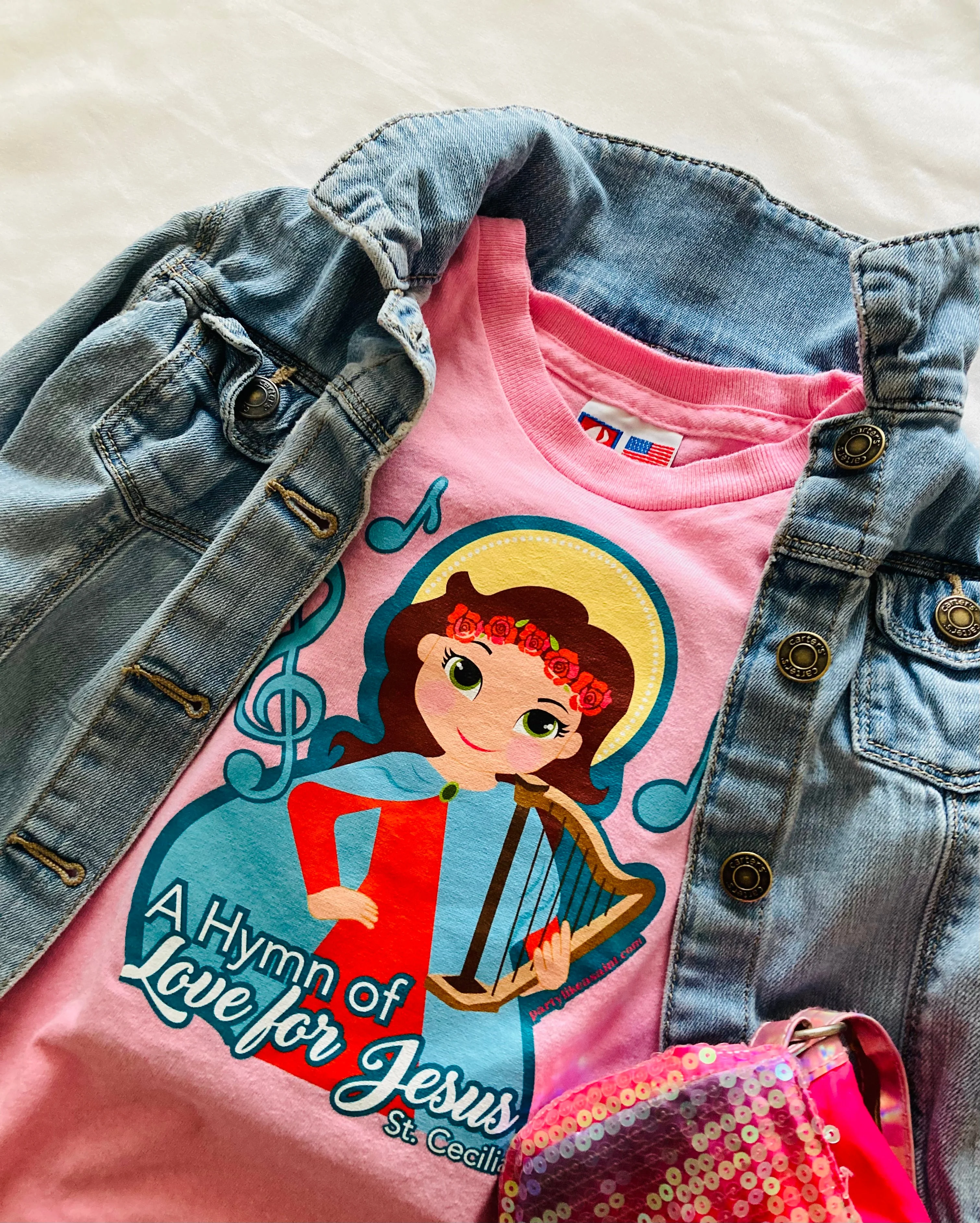 St. Cecilia T-shirt - Image 2