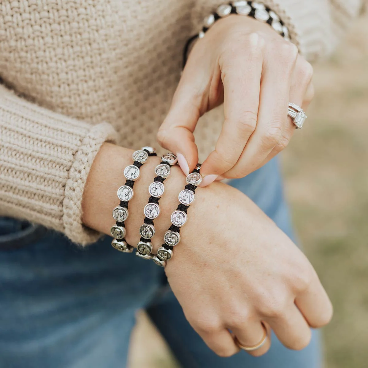 St. Clare of Assisi Blessing Bracelet - Image 2