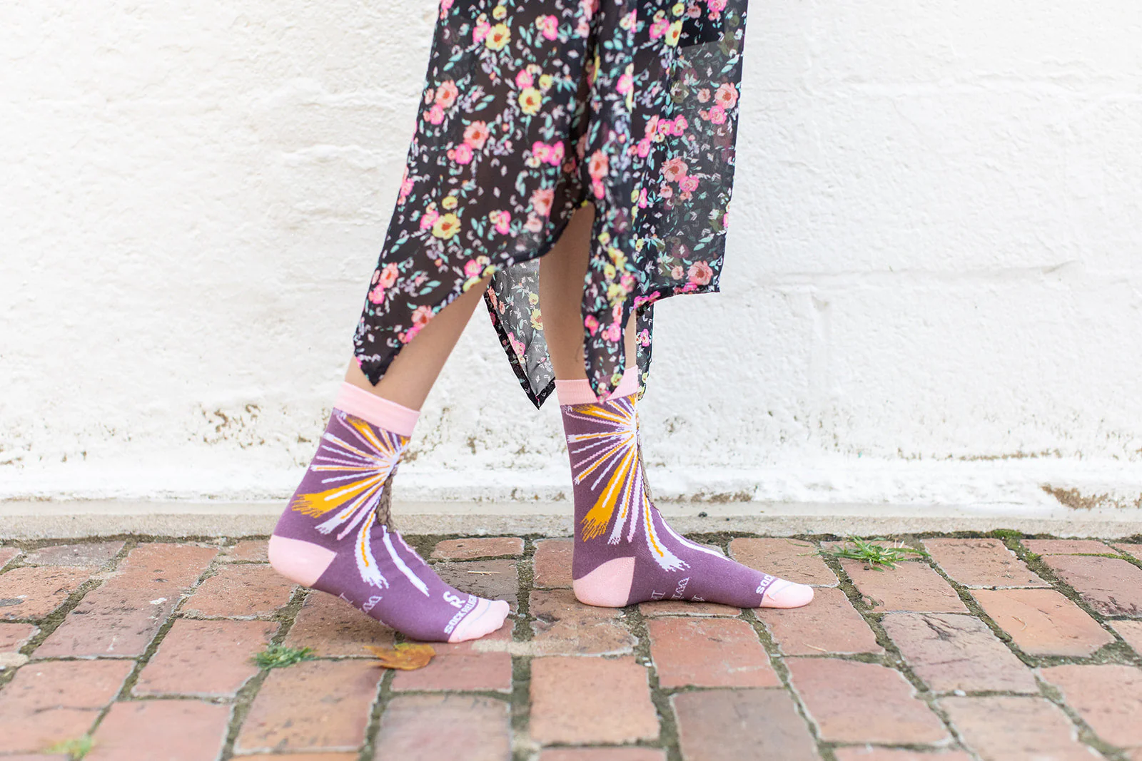 St. Clare of Assisi Kids Socks - Image 2