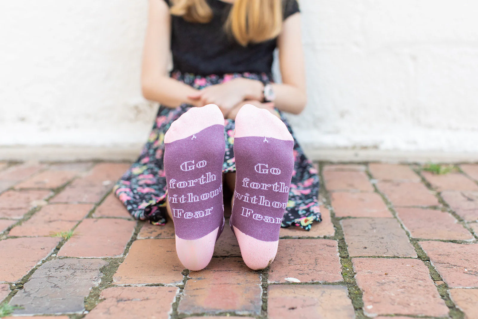 St. Clare of Assisi Kids Socks - Image 4
