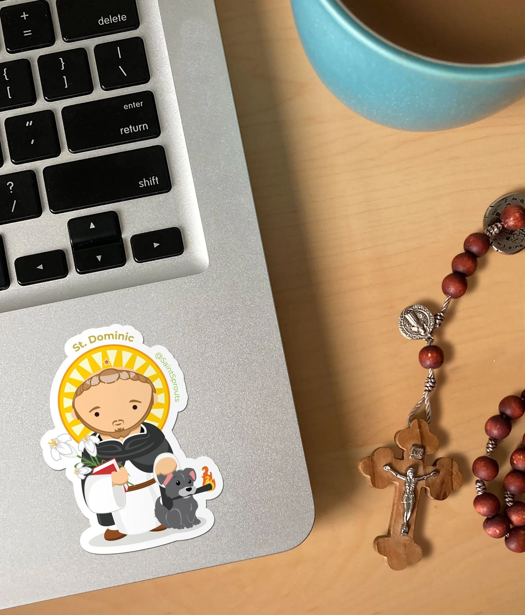 St. Dominic Sticker - Image 2