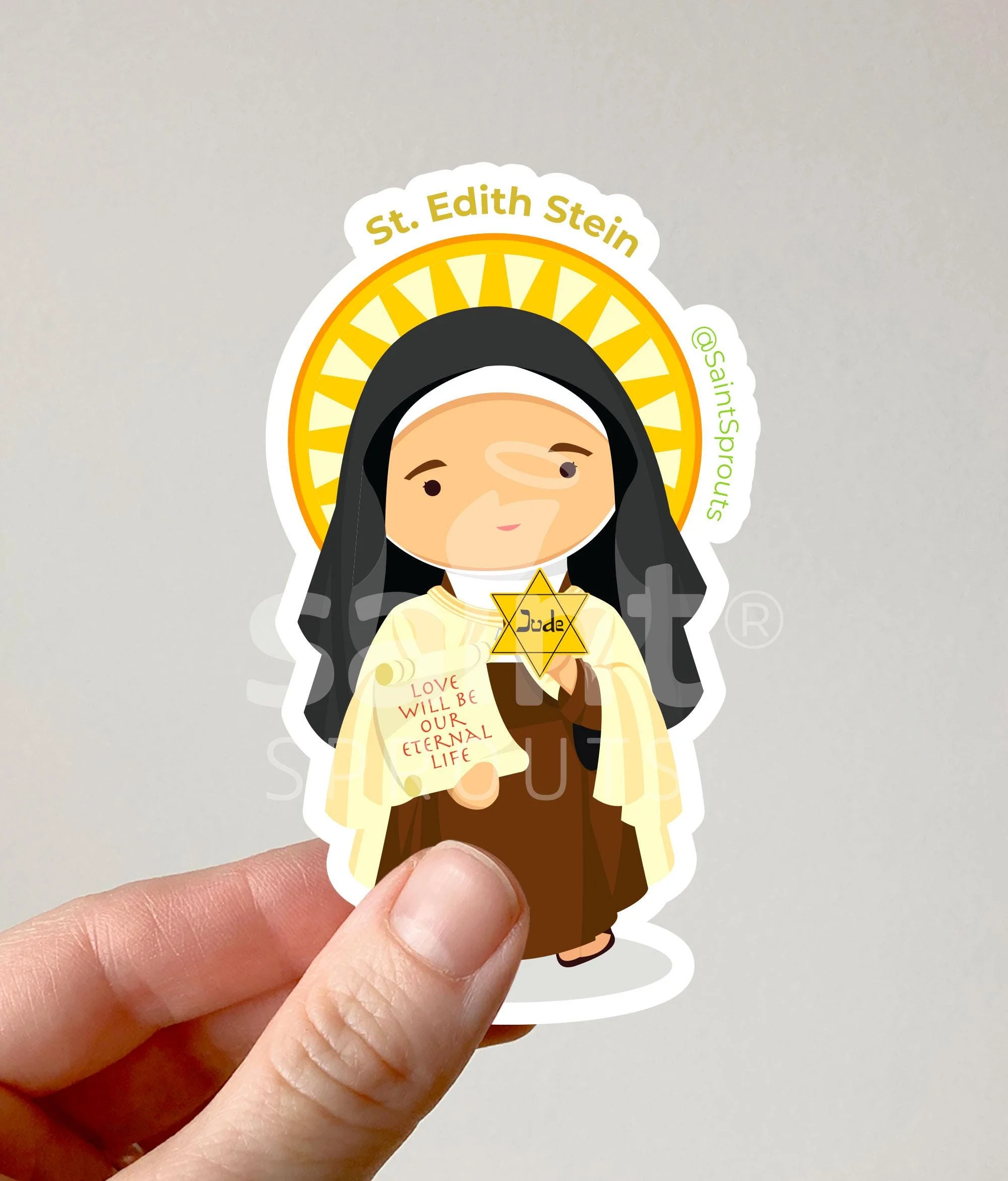 St. Edith Stein Sticker