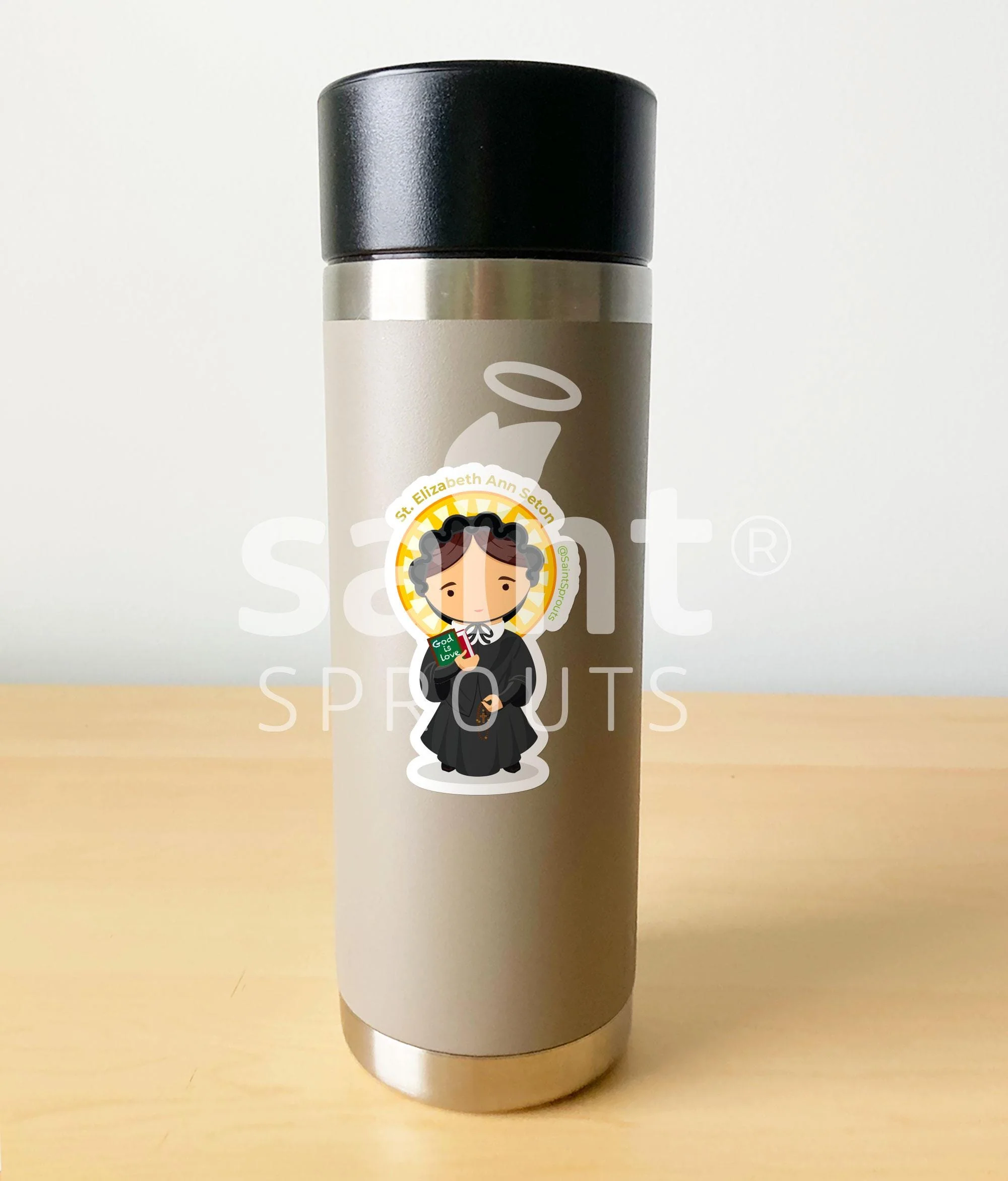 St. Elizabeth Ann Seaton Sticker - Image 3