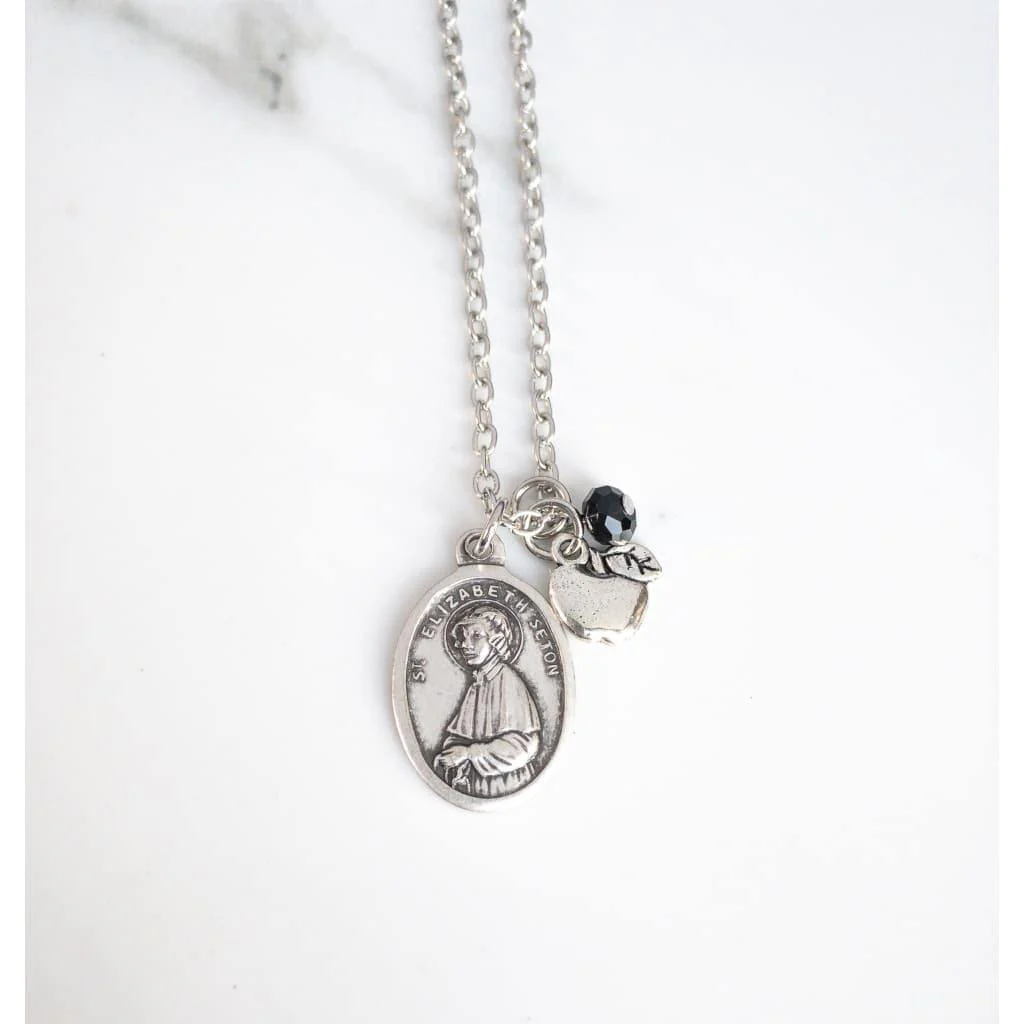 St Elizabeth Ann Seton Necklace - Image 4