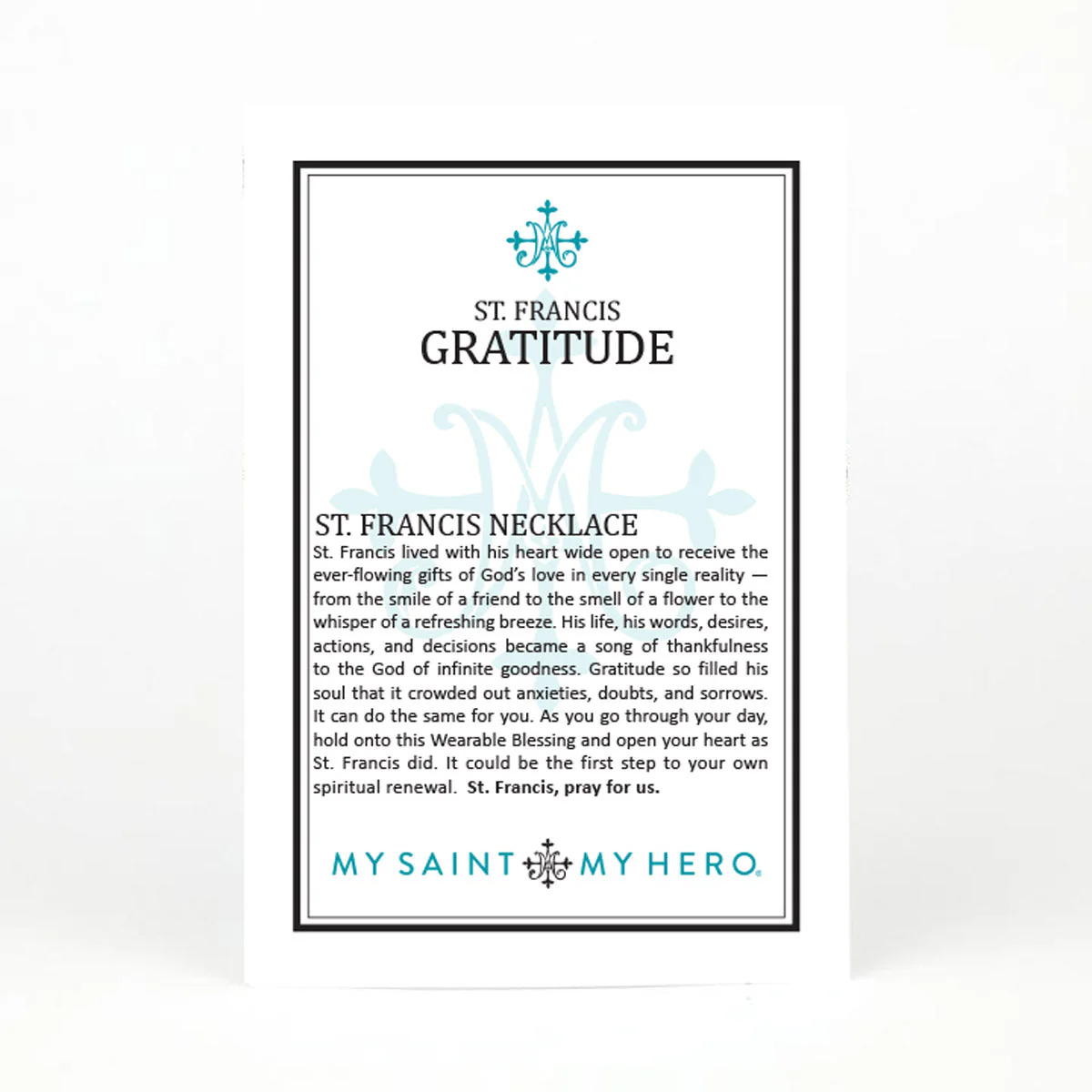 St. Francis Necklace - Image 3