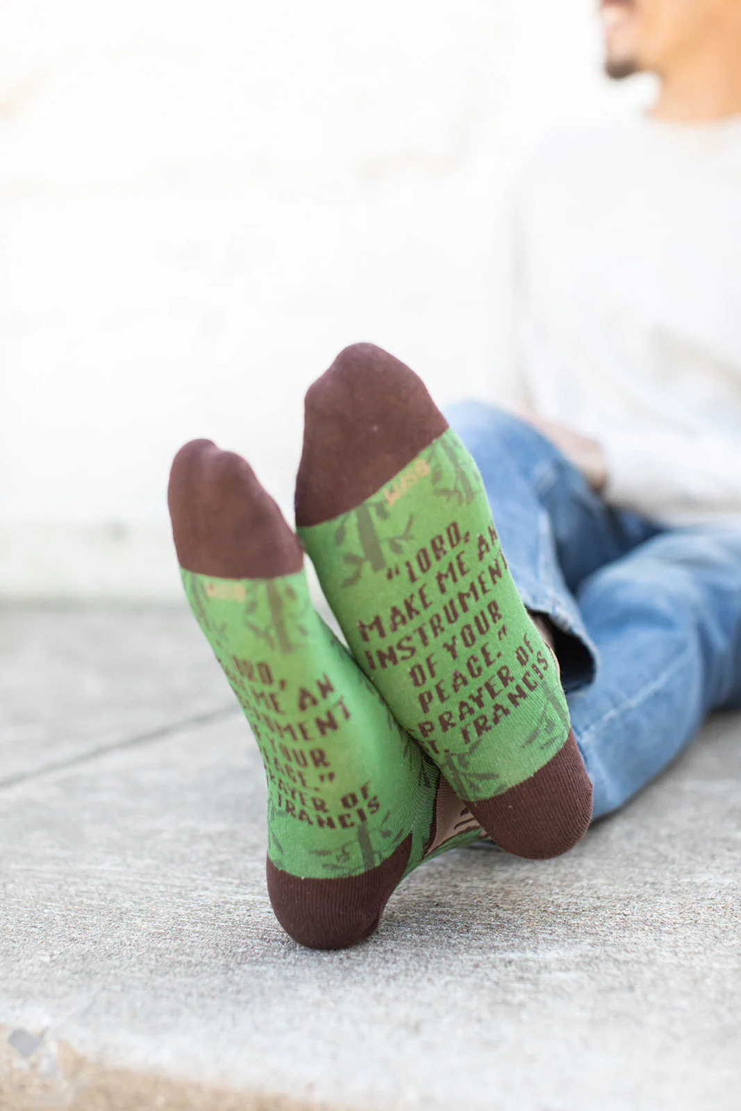 St. Francis of Assisi Adult Socks - Image 2