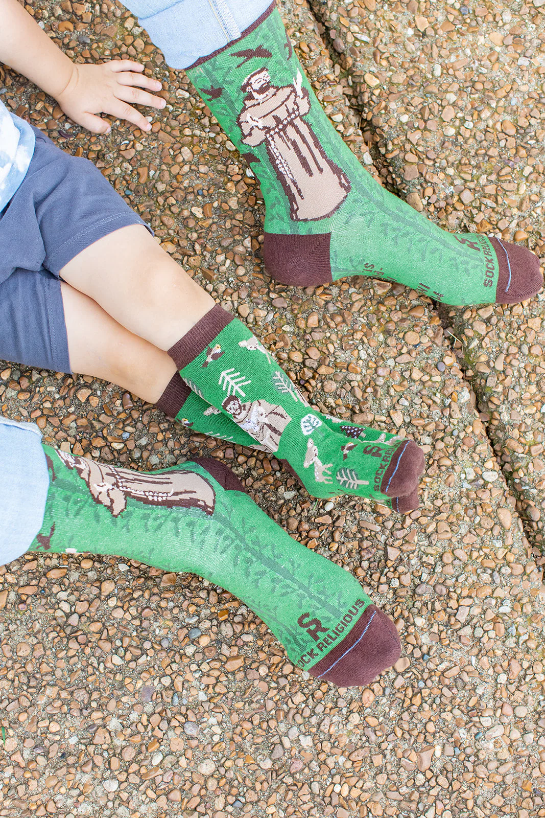 St. Francis of Assisi Adult Socks - Image 5