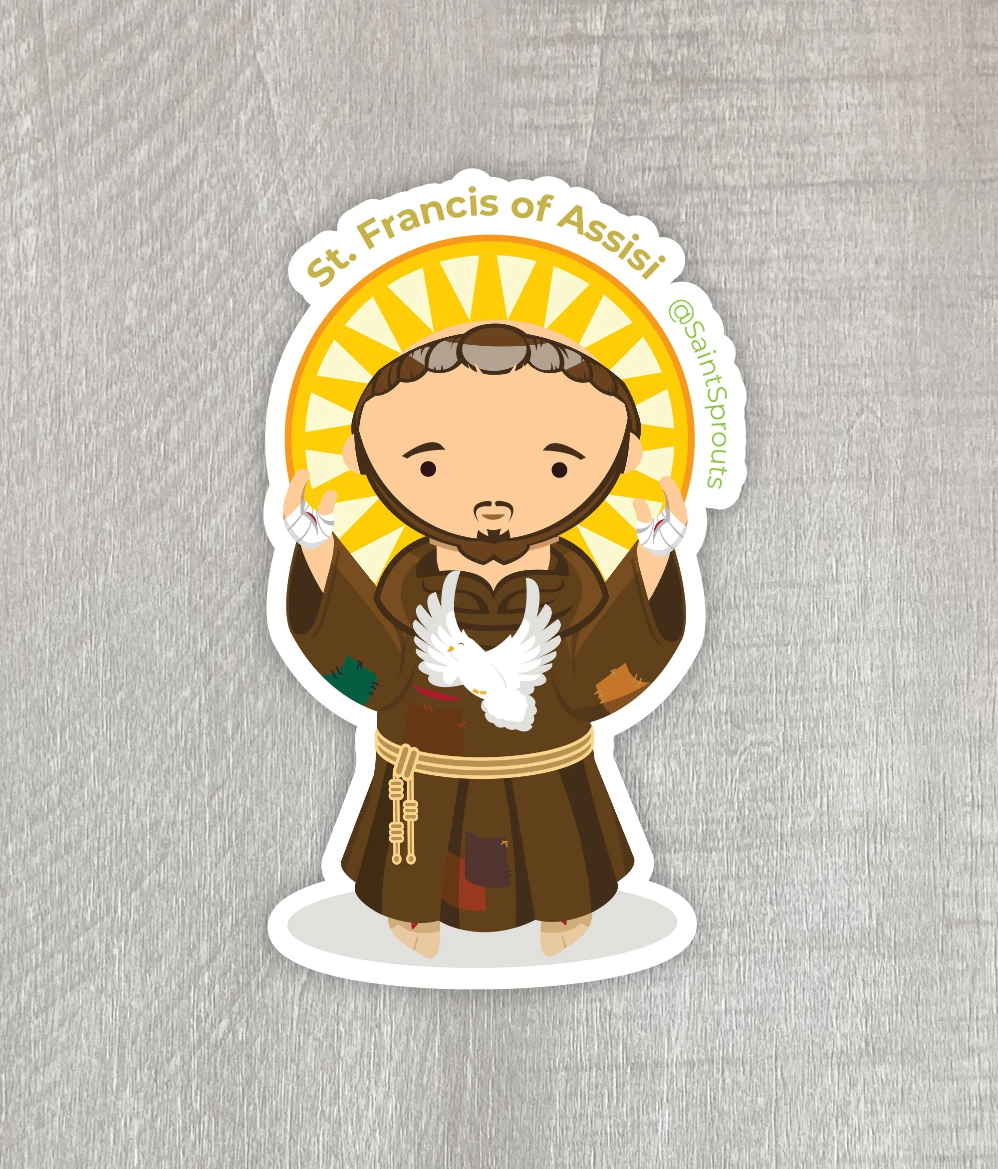 St. Francis of Assisi Magnet - Image 3