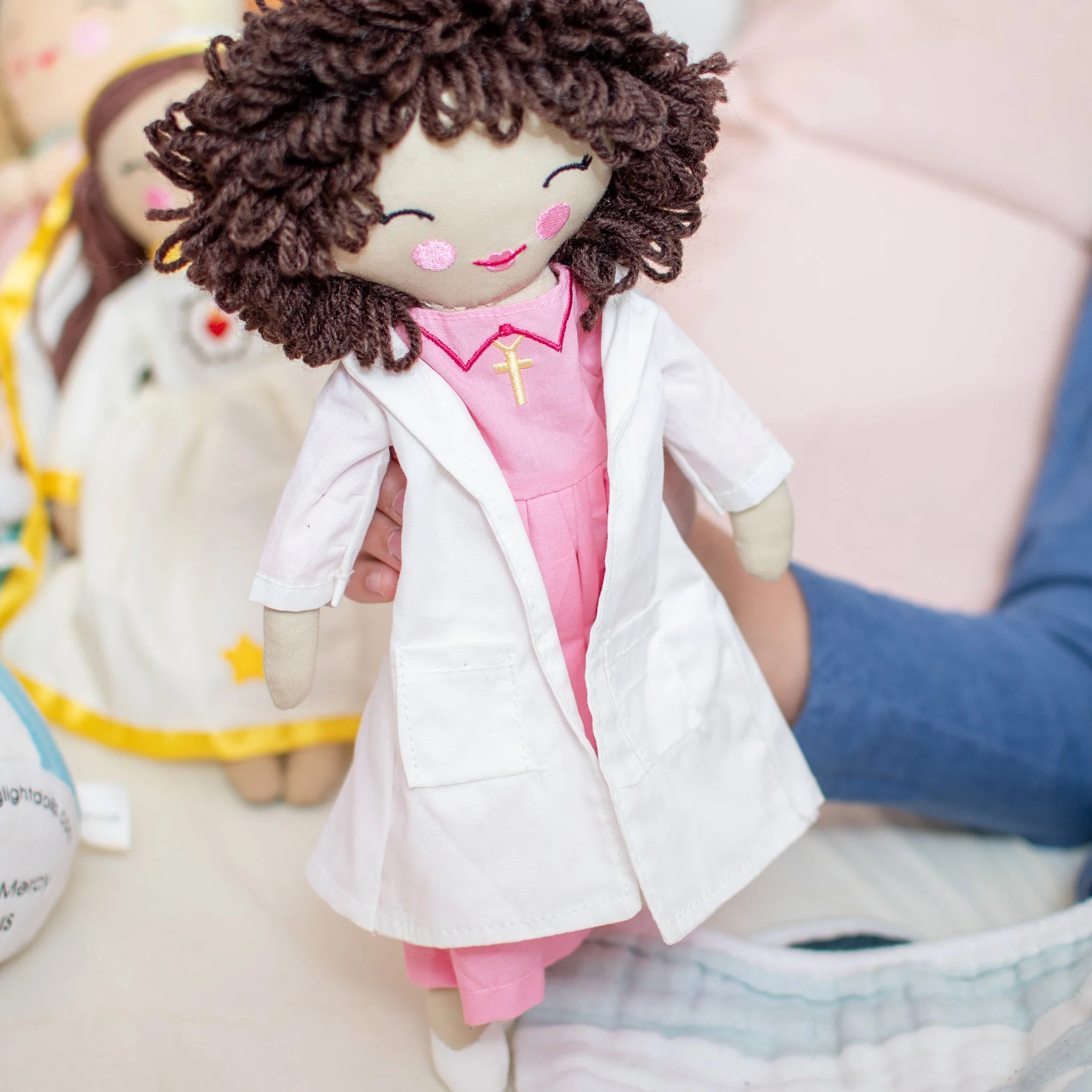 St. Gianna Beretta Molla Rag Doll - Image 3