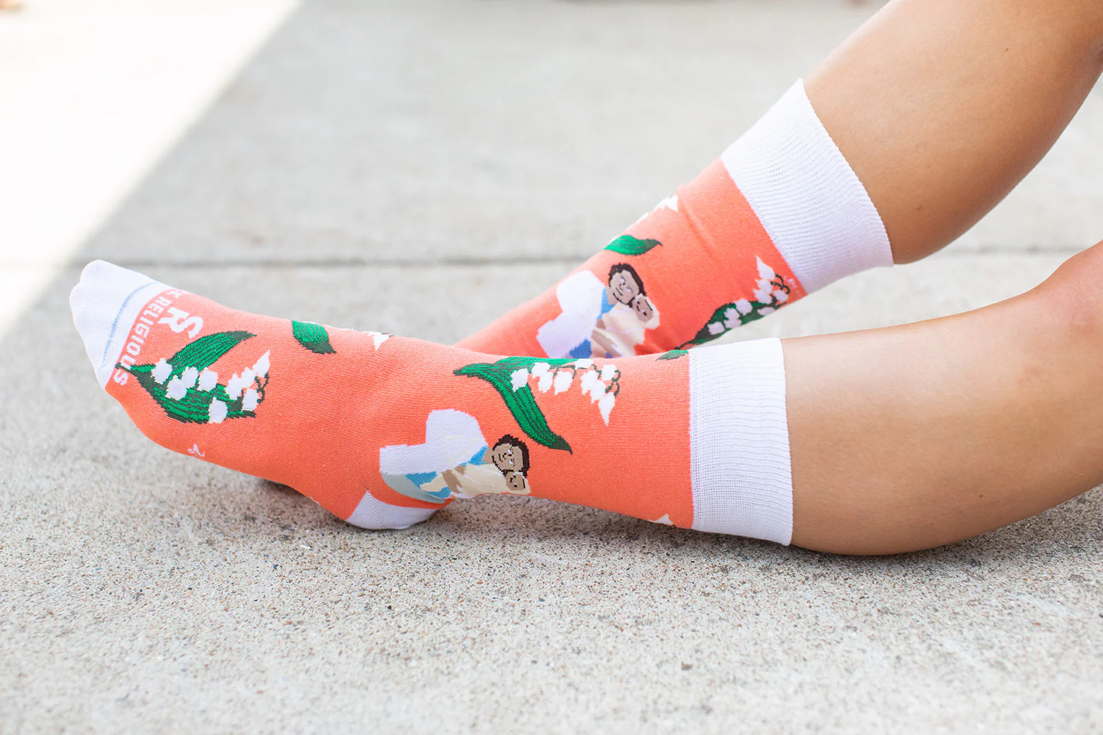 St. Gianna Molla Adult Socks - Image 5