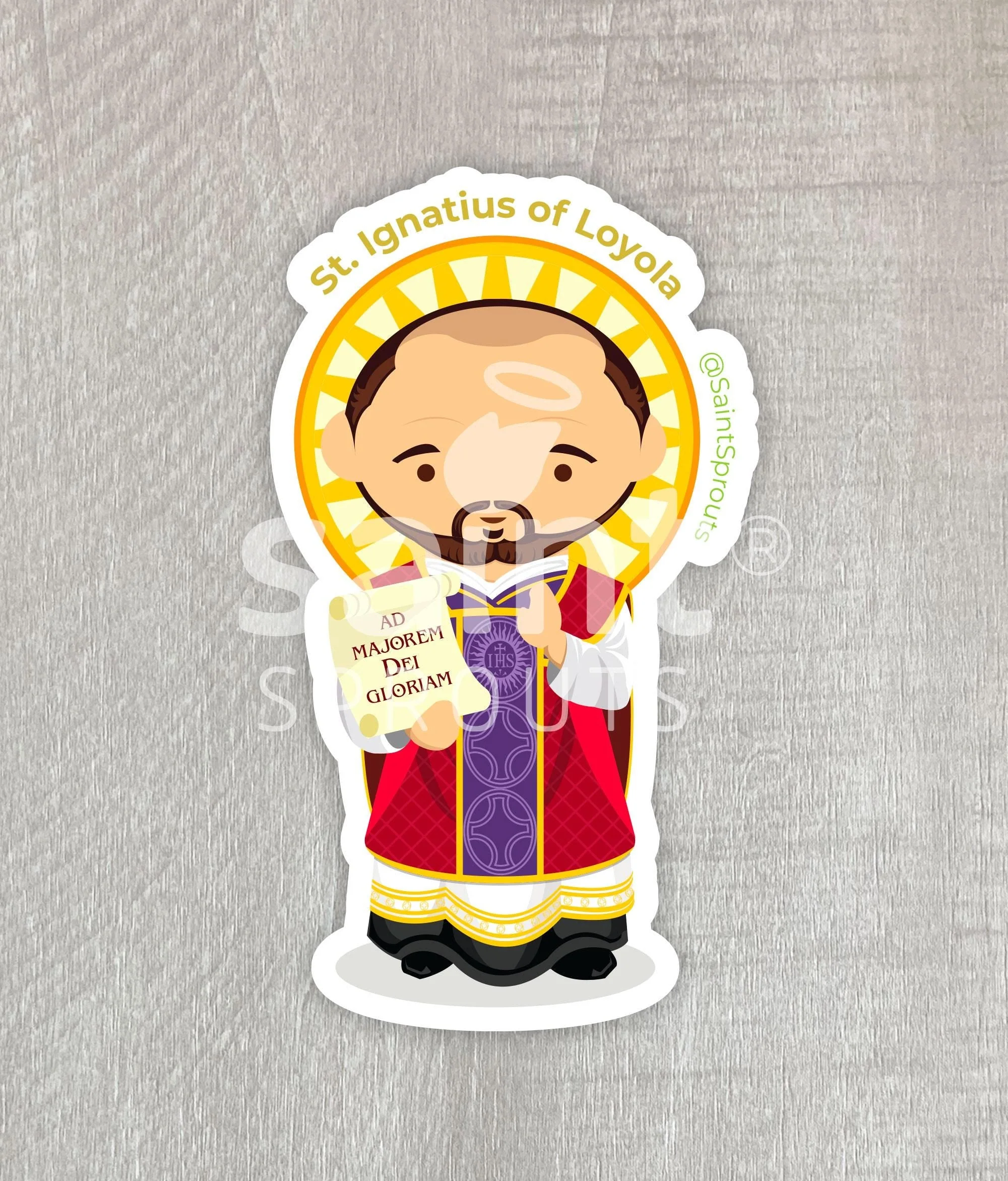 St. Ignatius of Loyola Magnet - Image 3