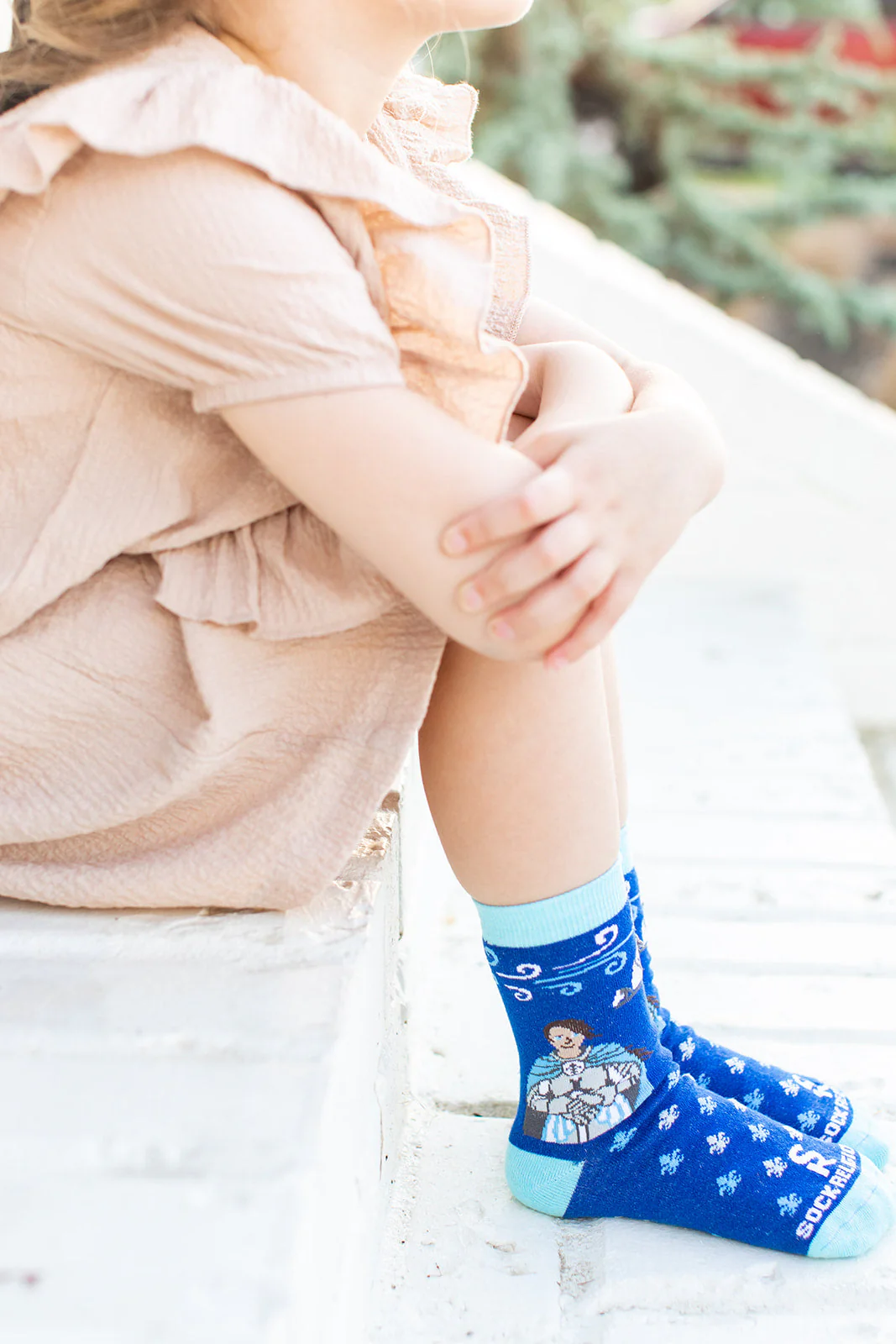 St. Joan of Arc Kids Socks - Image 2