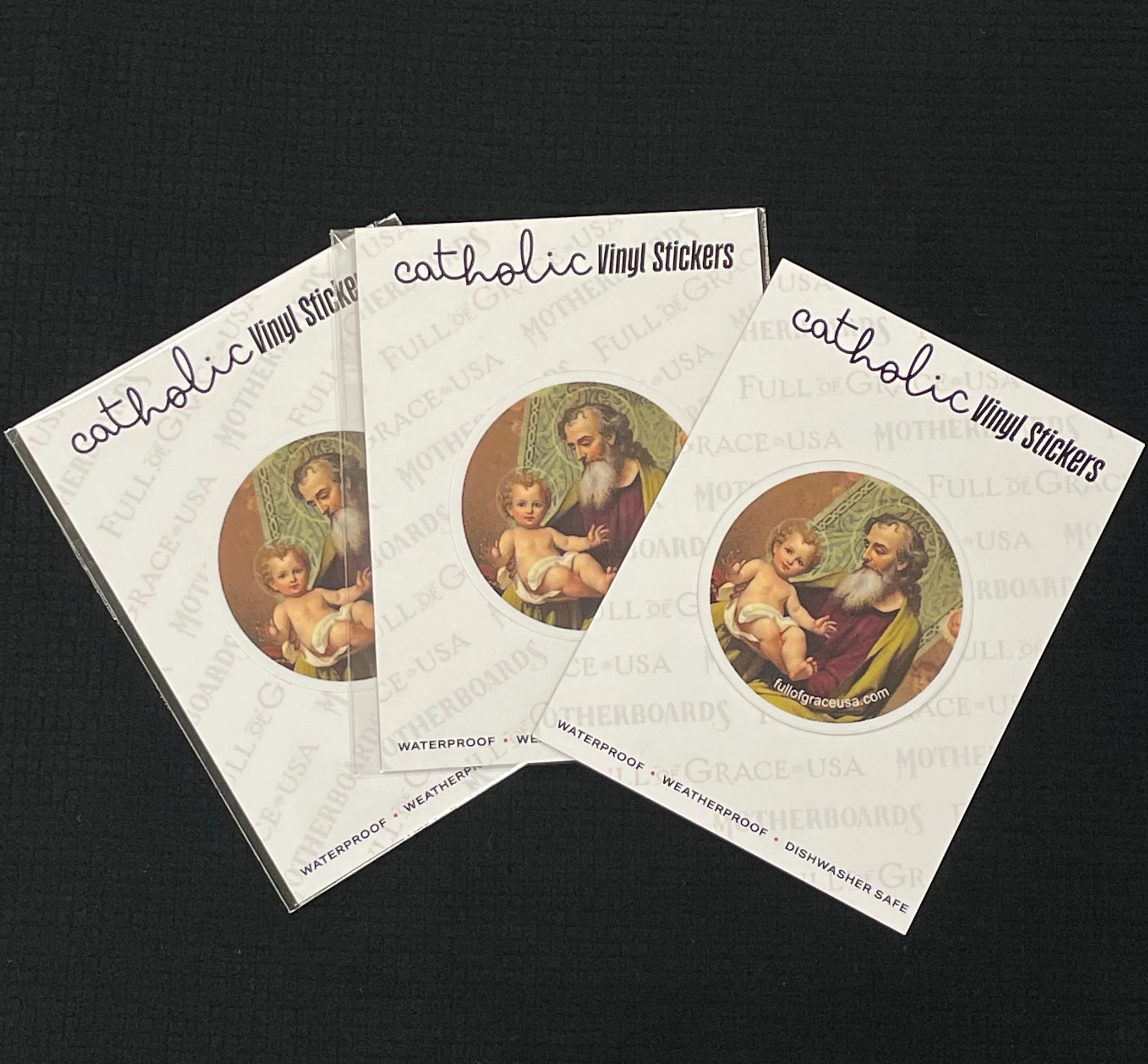 St. Joseph & Jesus Sticker Decal - Image 3