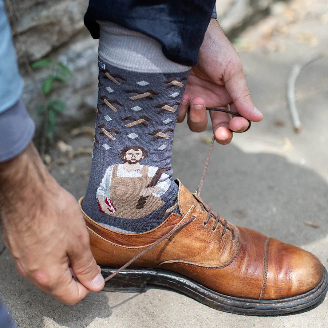 St. Joseph the Worker Adult Socks - Image 7