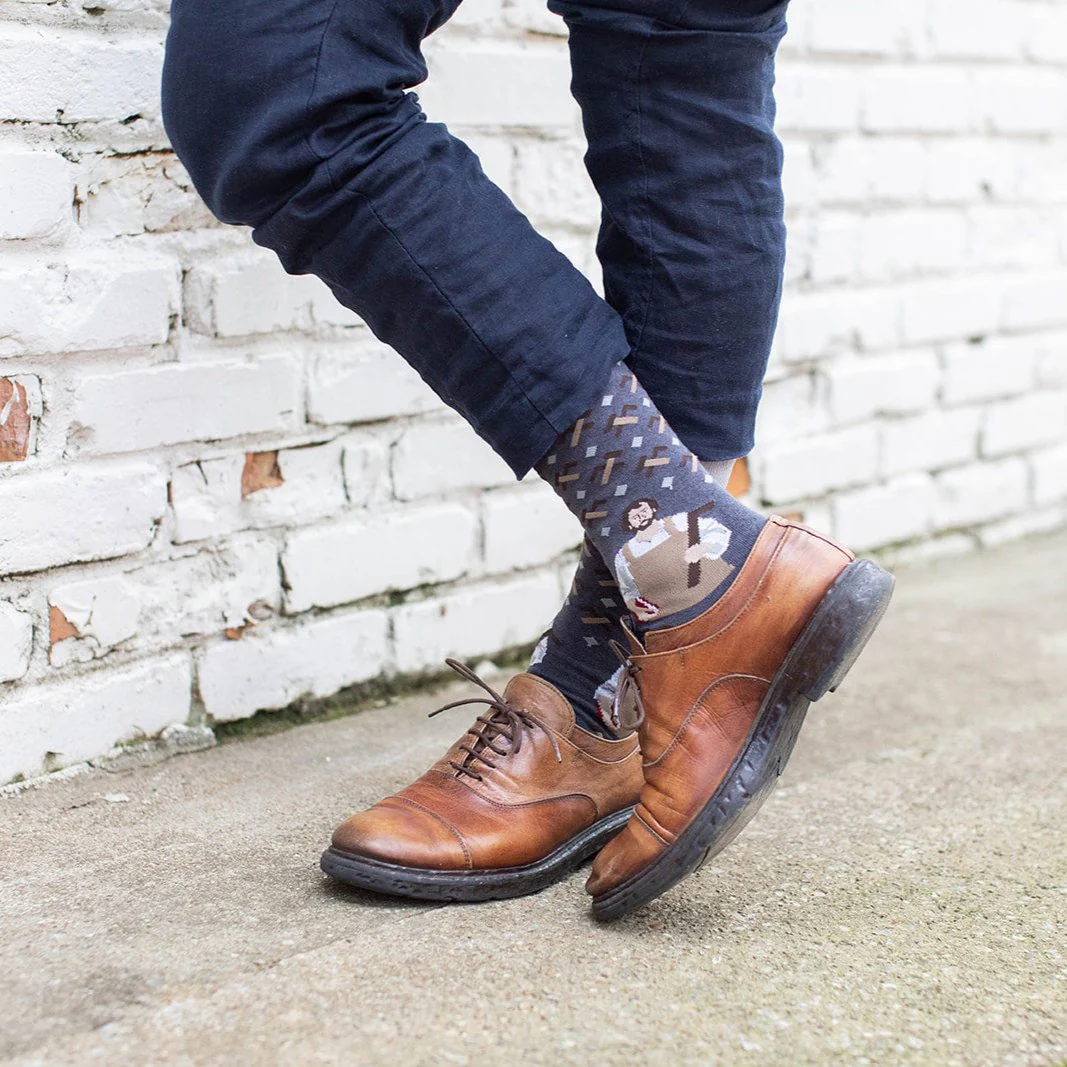 St. Joseph the Worker Adult Socks - Image 9