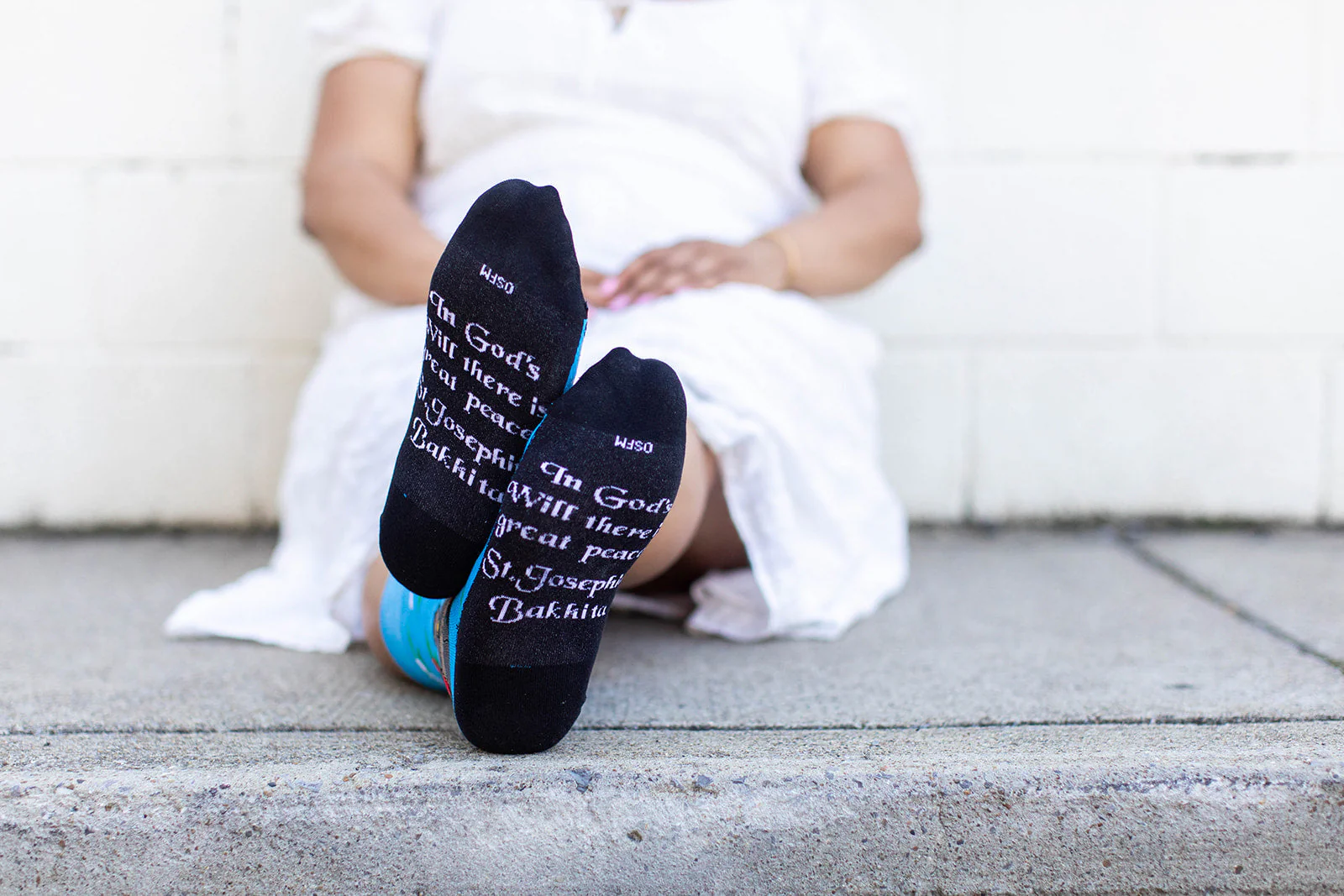 St. Josephine Bakhita Adult Socks - Image 3