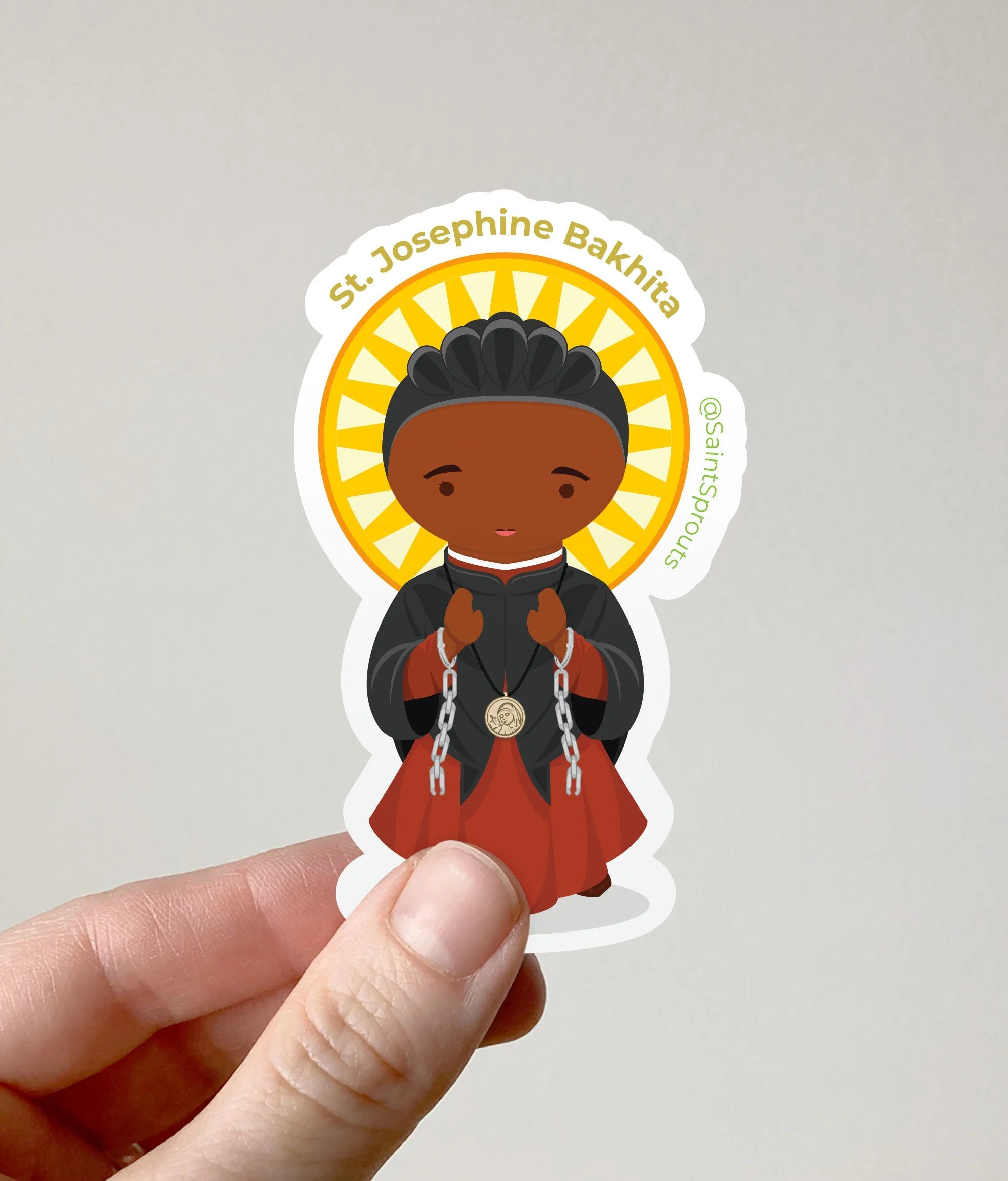 St. Josephine Bakhita Magnet - Image 2