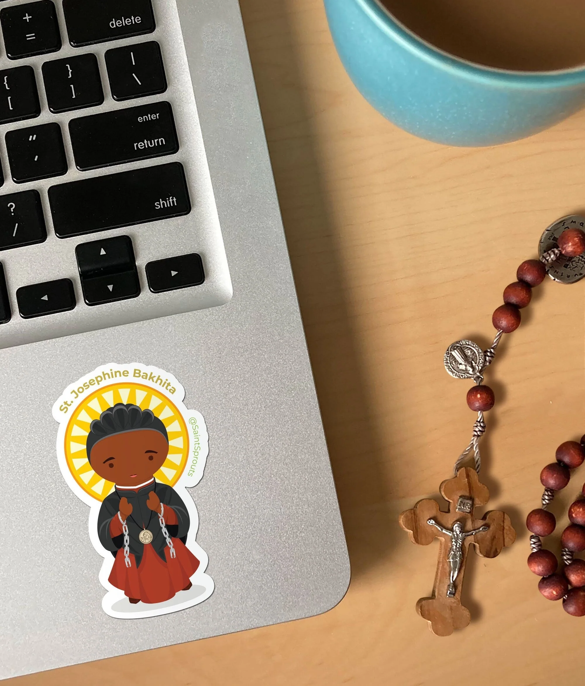 St. Josephine Bakhita Sticker / St. Bakhita Sticker - Image 2