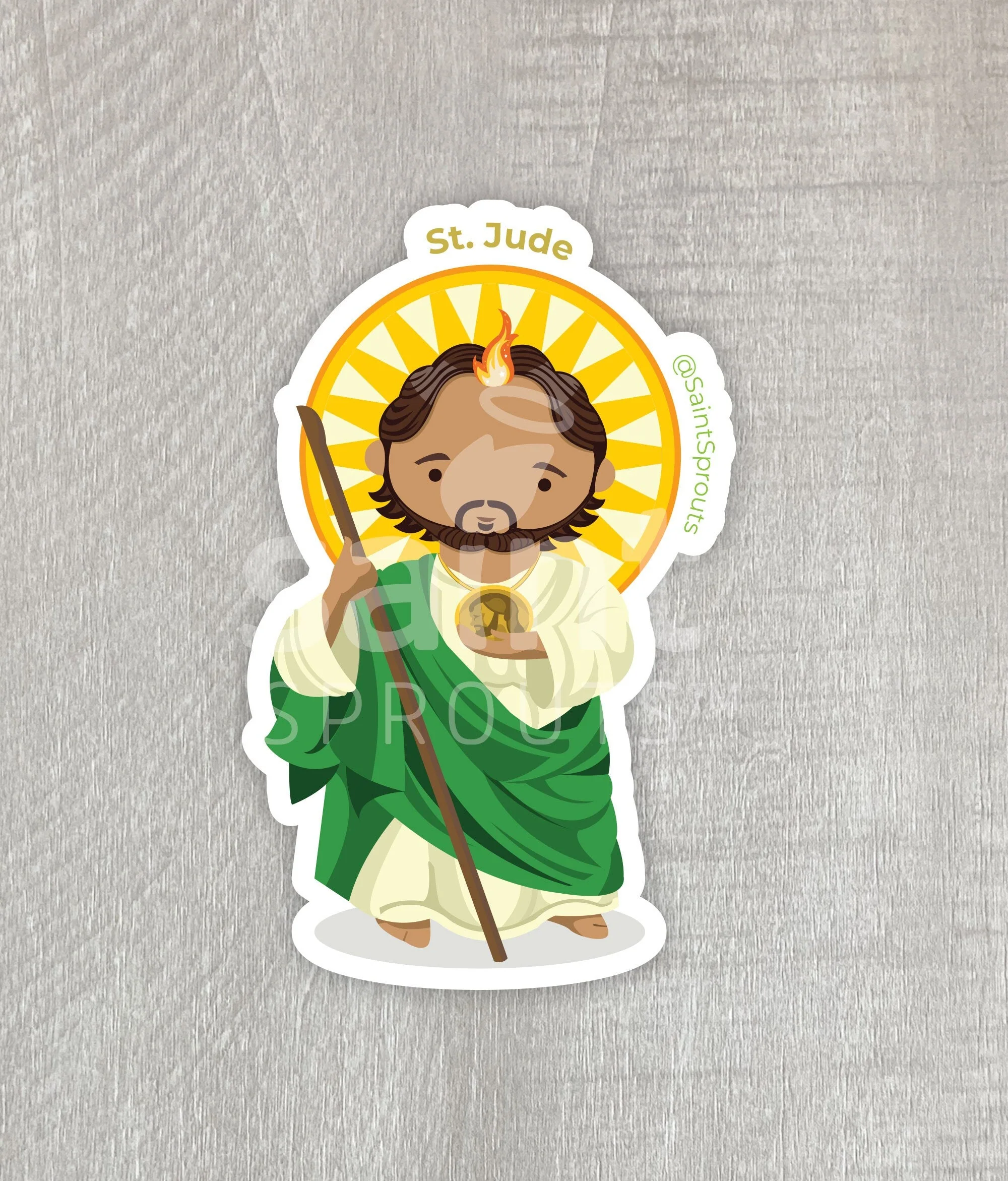 St. Jude Thaddeus Magnet / St. Jude Magnet - Image 3