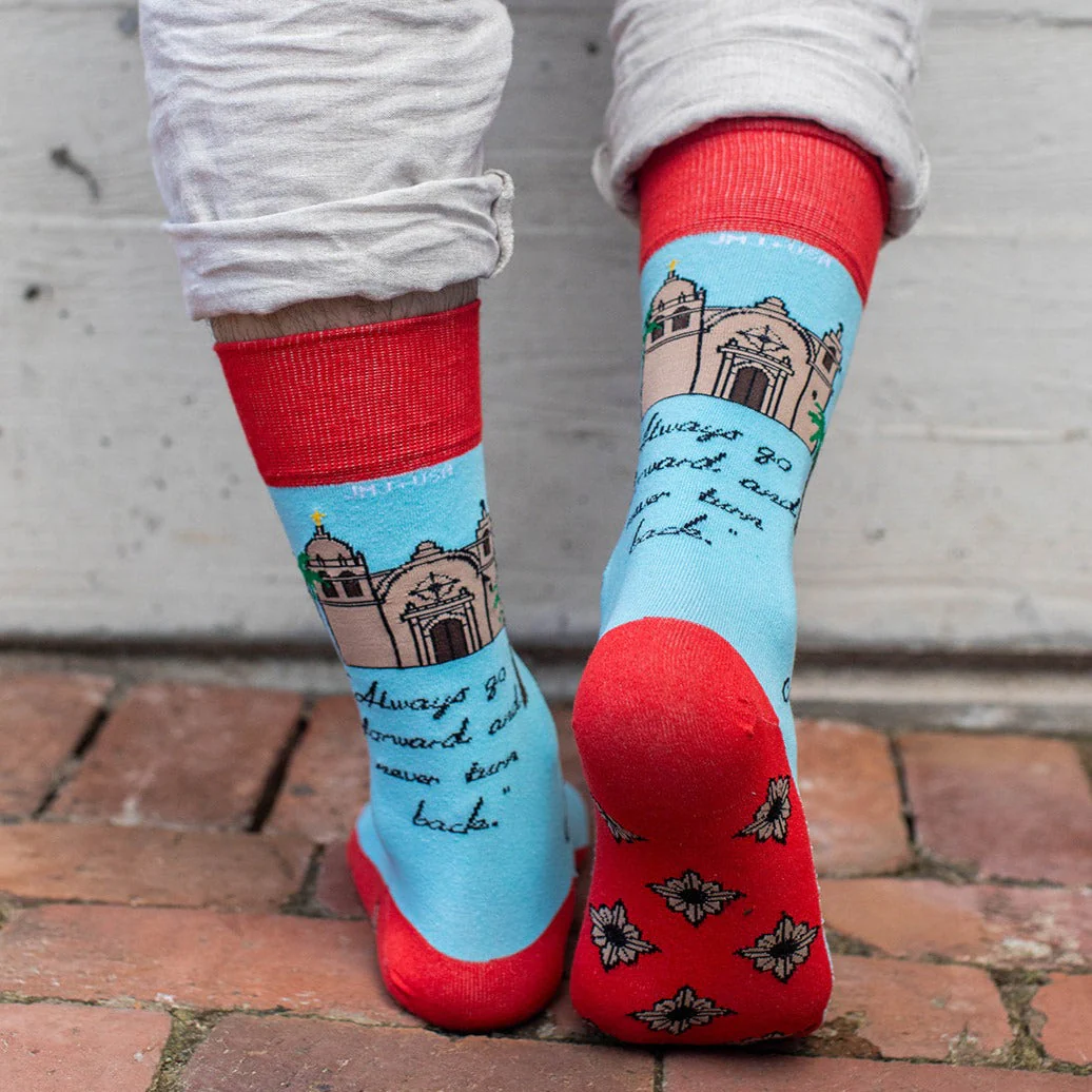 St. Junipero Serra Adult Socks - Image 4