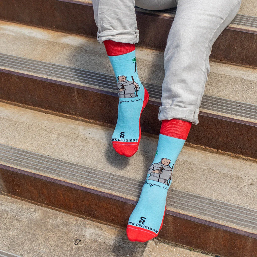 St. Junipero Serra Adult Socks - Image 5