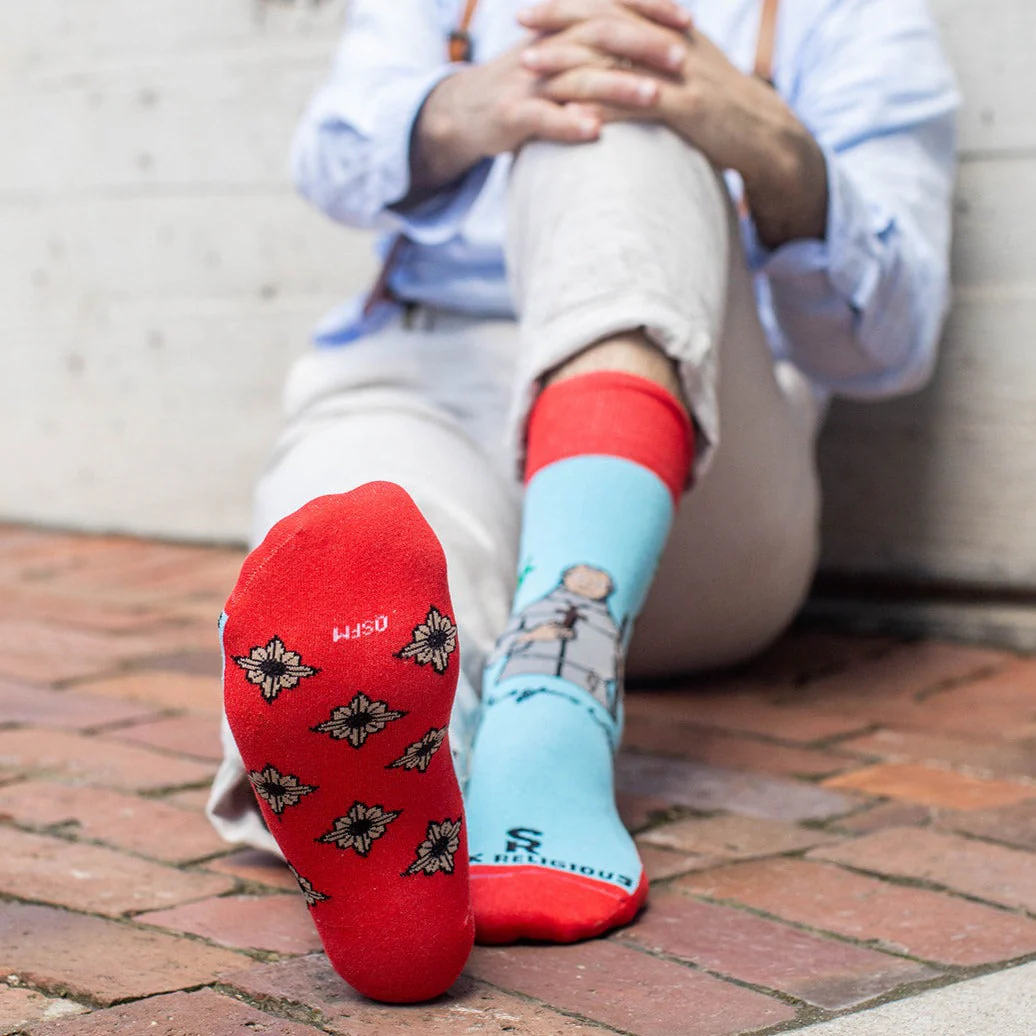 St. Junipero Serra Adult Socks - Image 6