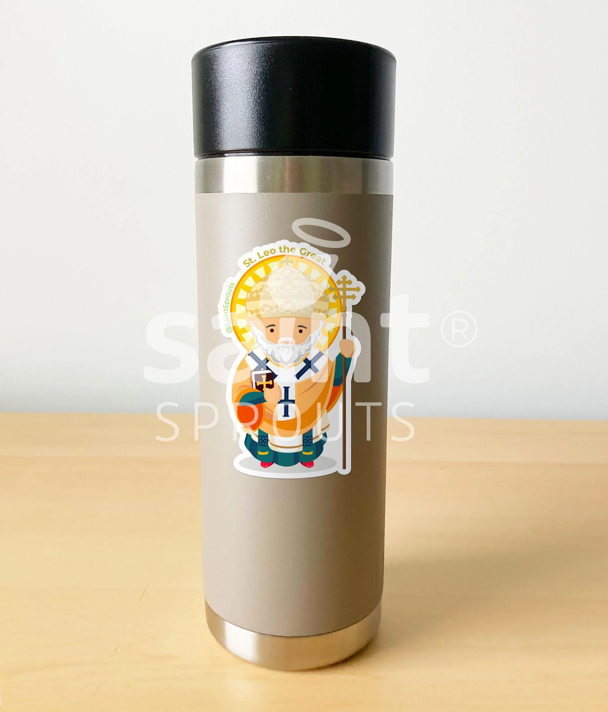 St. Leo the Great Catholic Sticker - Doctor of the Church - Image 3
