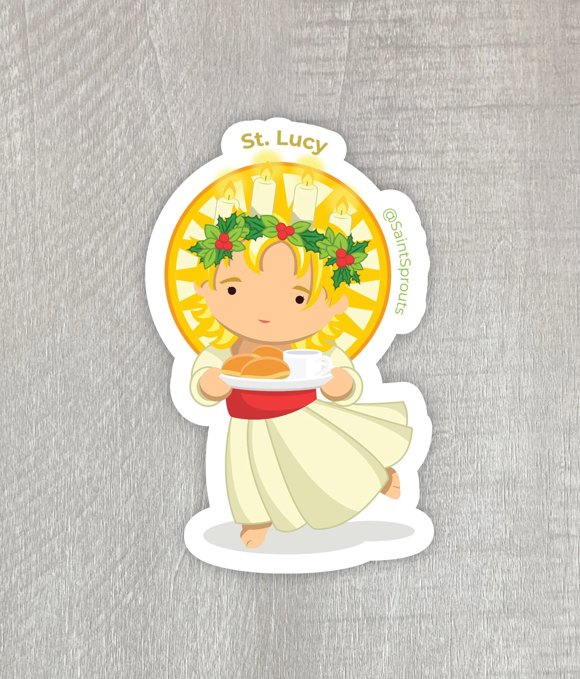 St. Lucy Magnet - Image 3