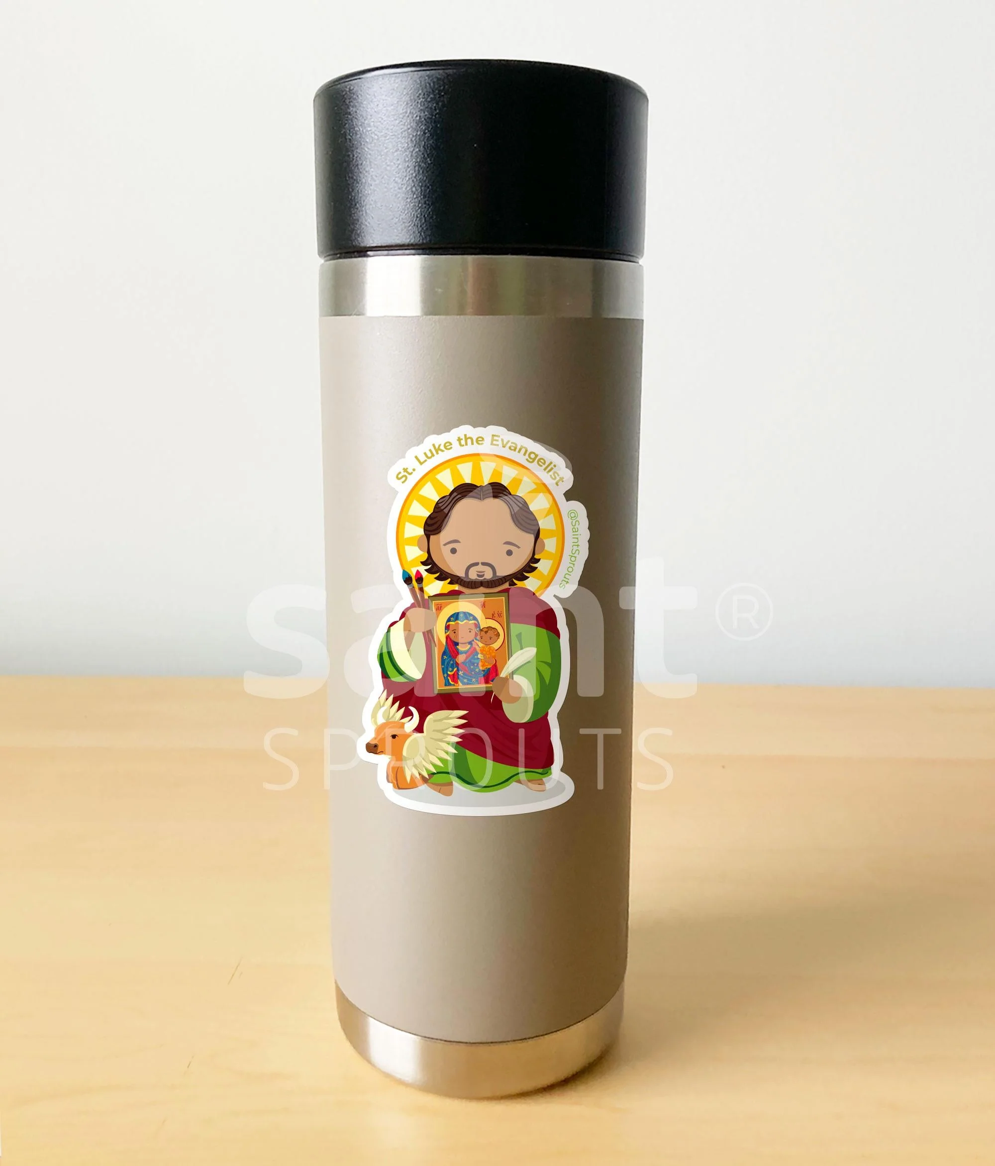 St. Luke Sticker - Image 3