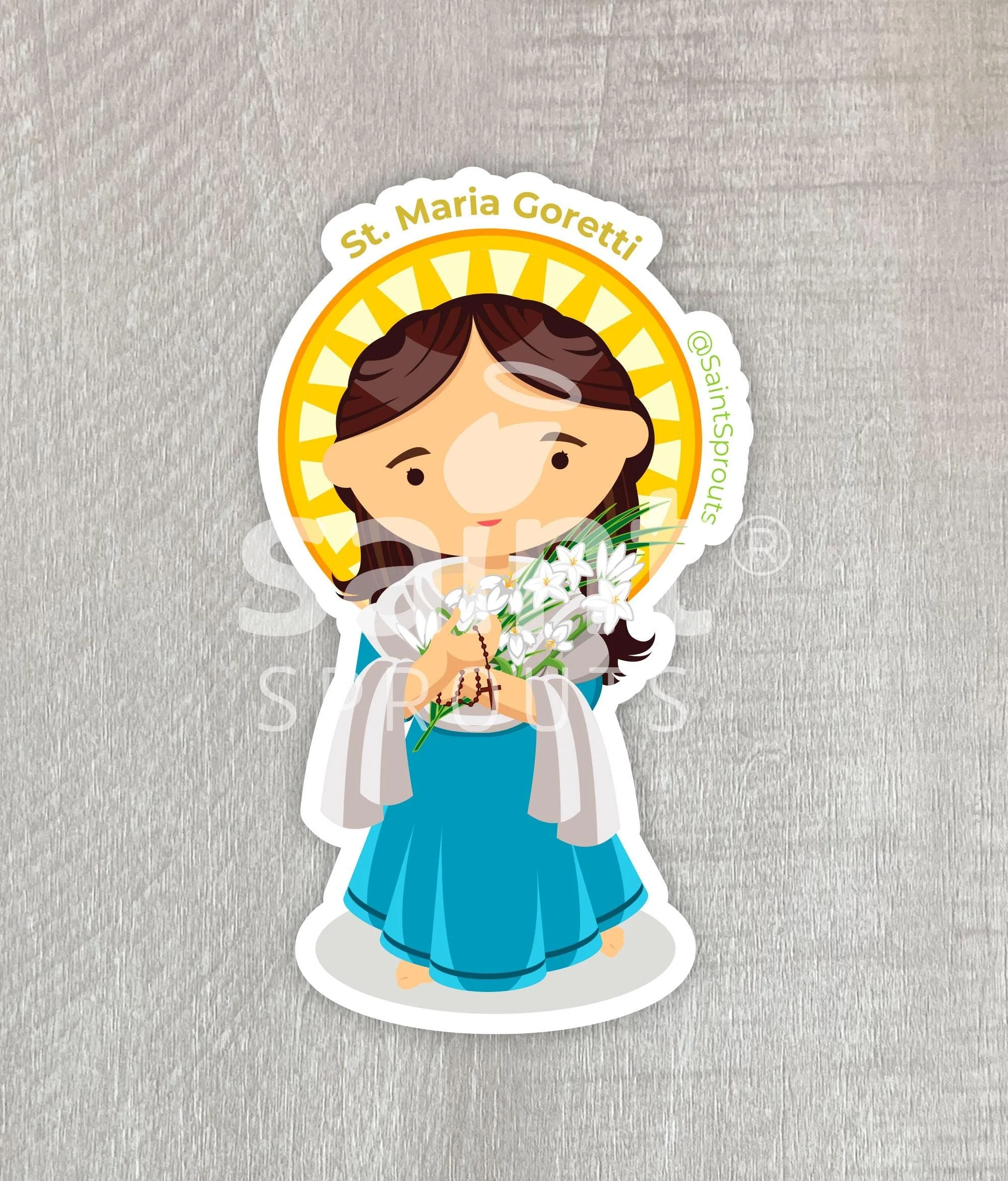 St. Maria Goretti Magnet - Image 3