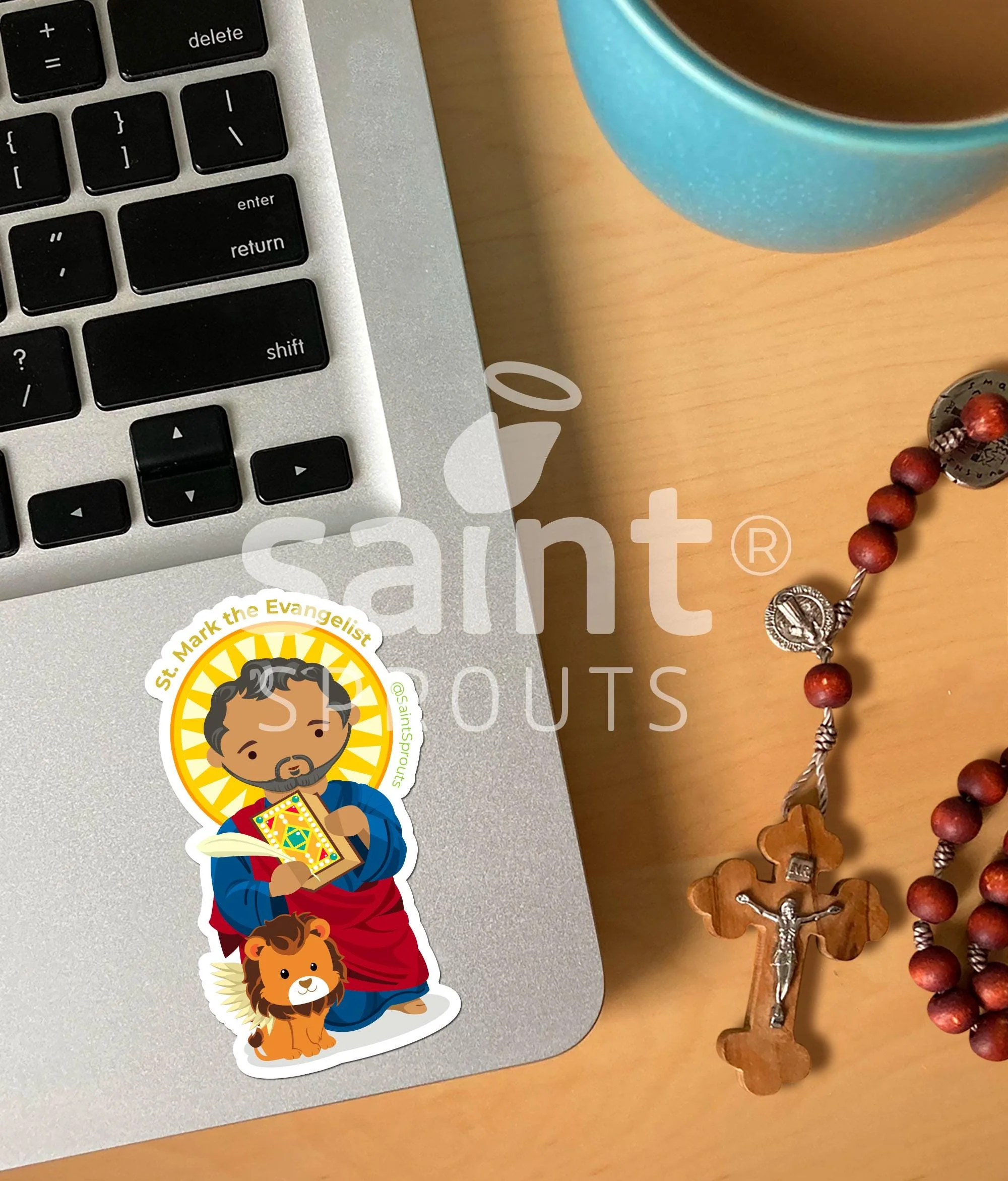 St. Mark the Evangelist Sticker - Image 2