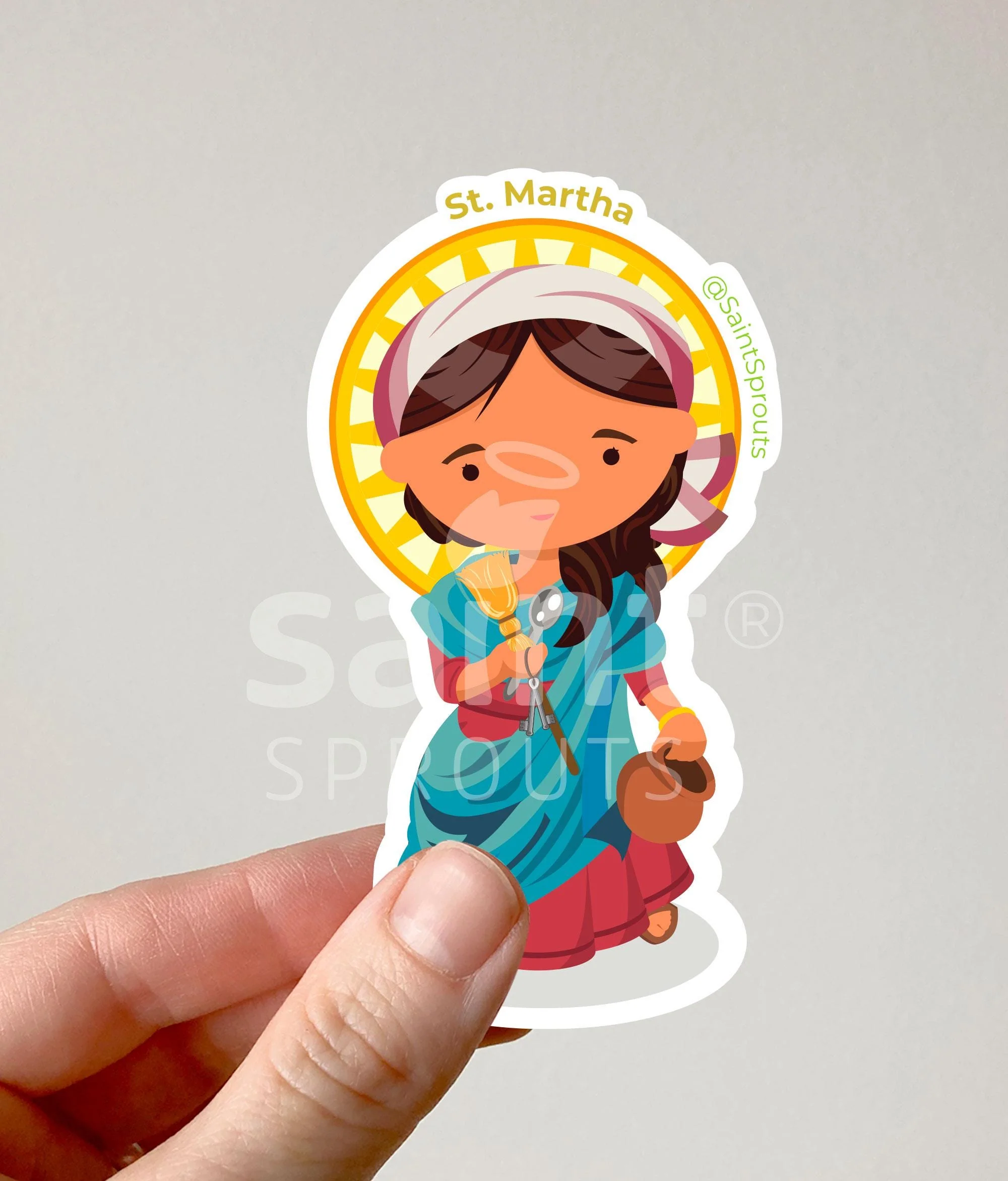 St. Martha Magnet - Image 2