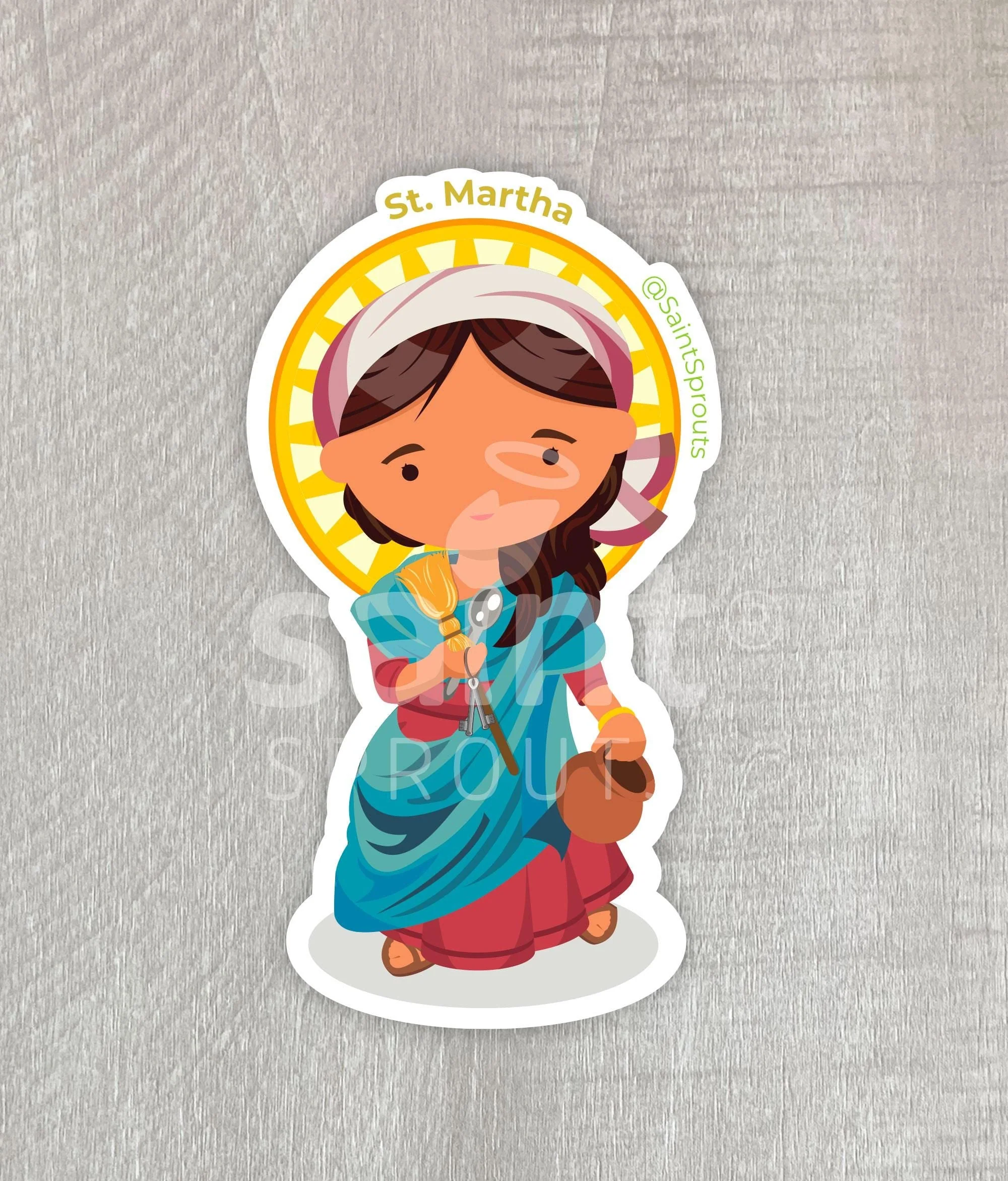 St. Martha Magnet - Image 3