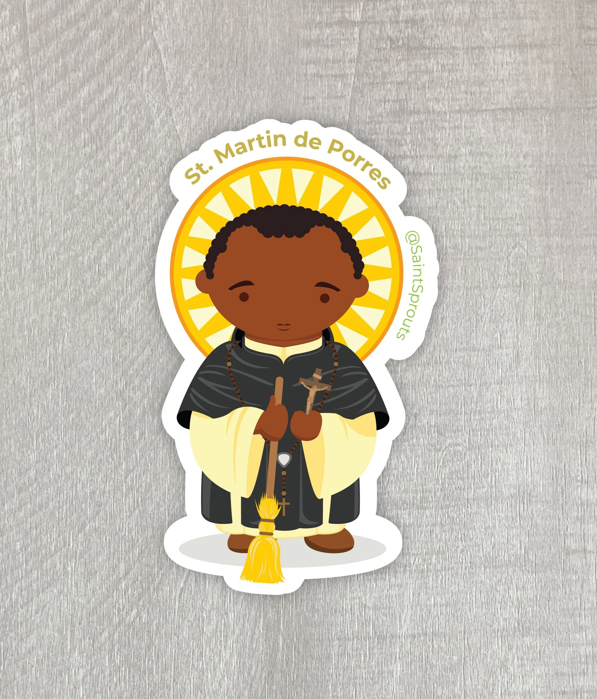 St. Martin de Porres Magnet - Image 3