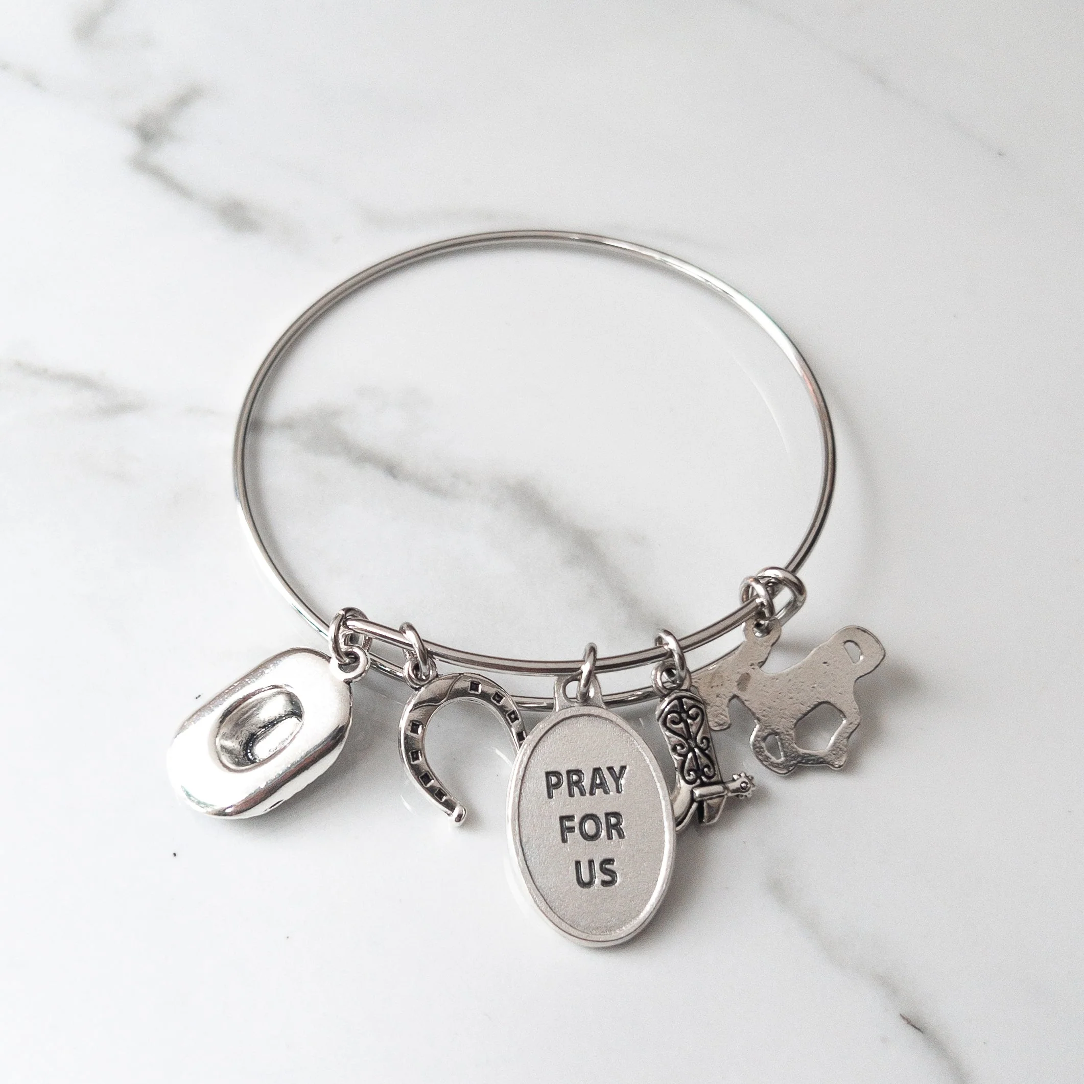 St. Martin of Tours Western Charm Bracelet - Image 2