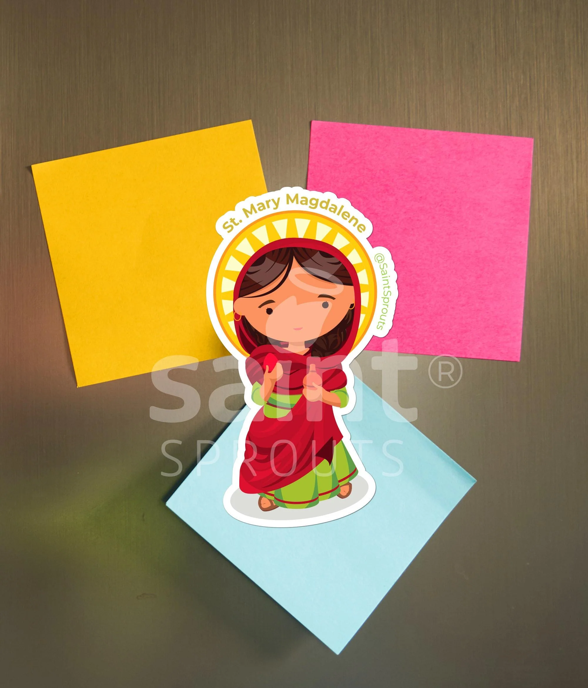 St. Mary Magdalene Catholic Magnet – Apostle of the Apostles - Image 2